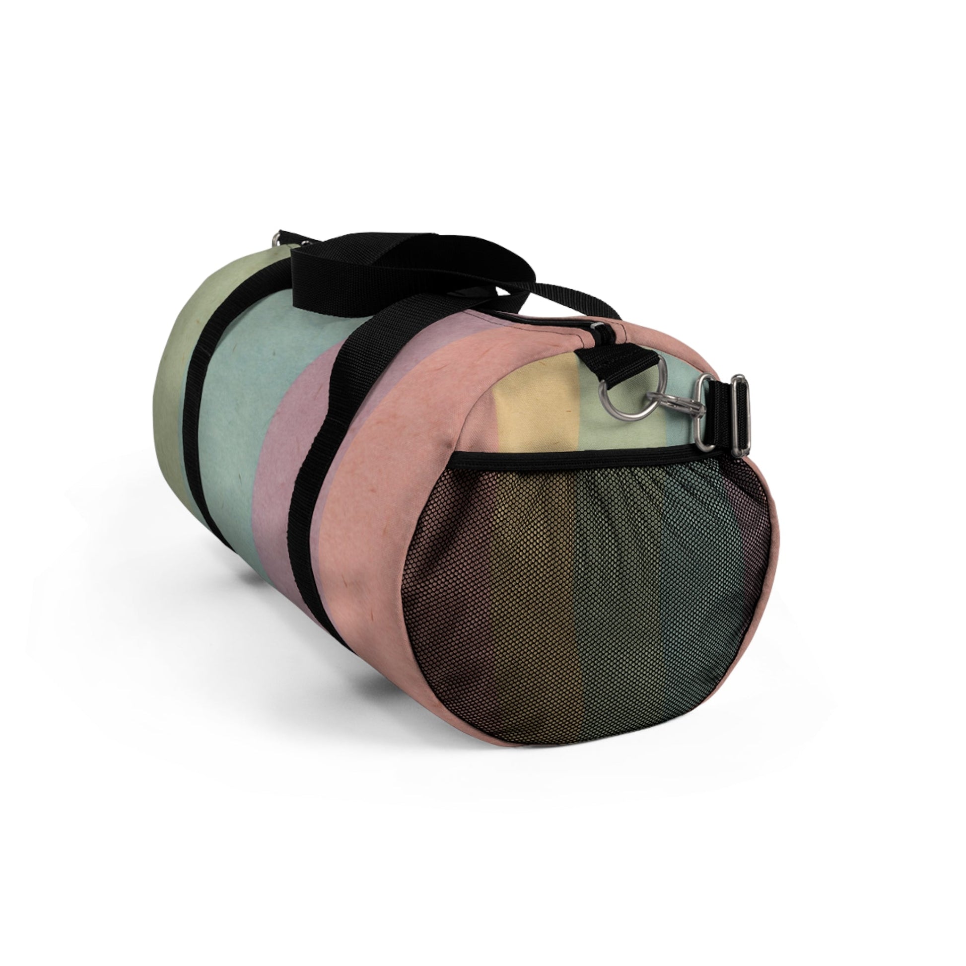 Printify Pastel Stripe Duffel Bag 2025