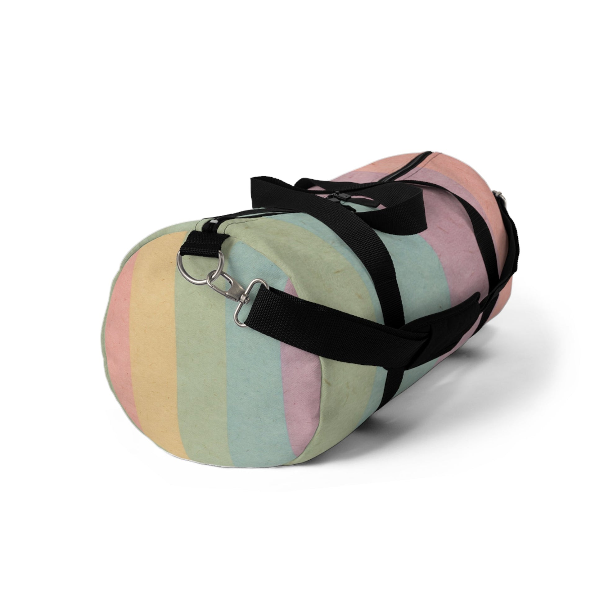 Printify Pastel Stripe Duffel Bag 2025