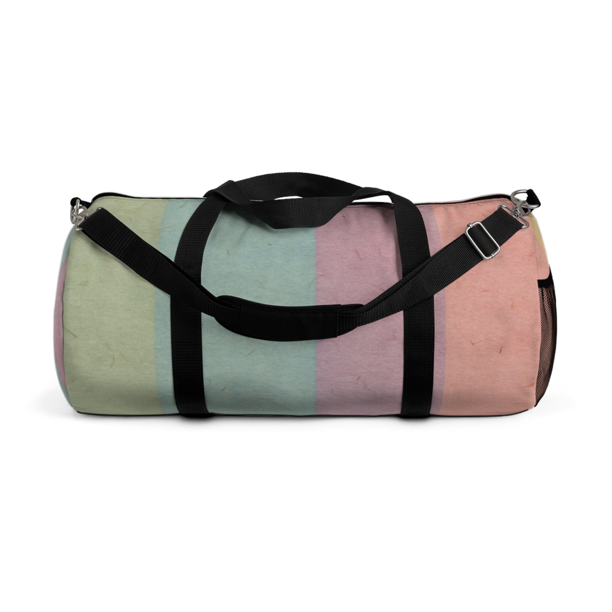 Printify Pastel Stripe Duffel Bag 2025