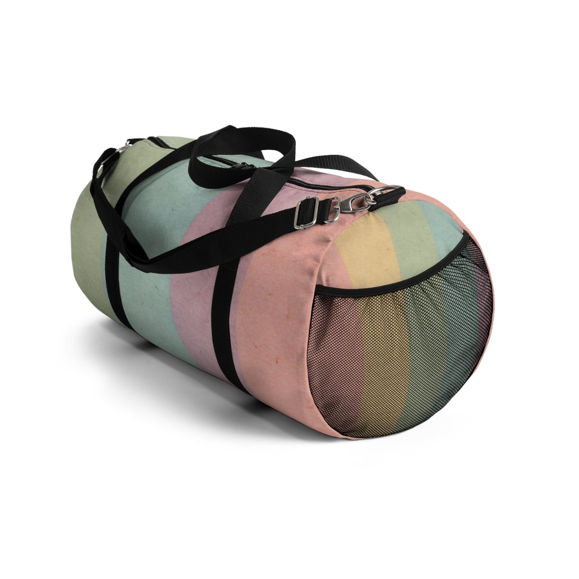 Printify Pastel Stripe Duffel Bag 2025