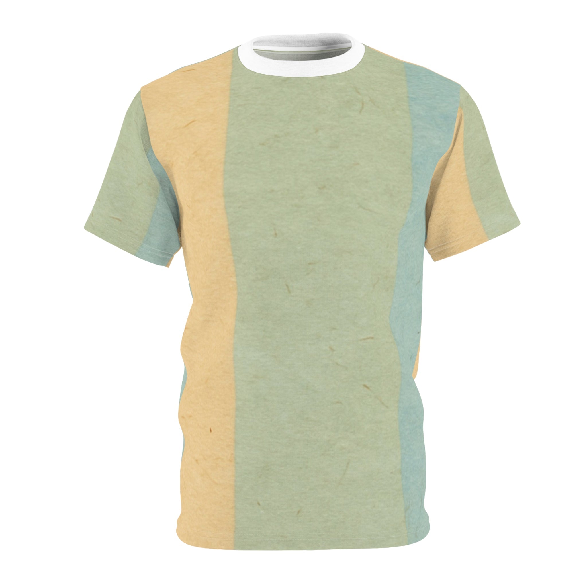 Printify Pastel Vertical Stripe T-Shirt 2025