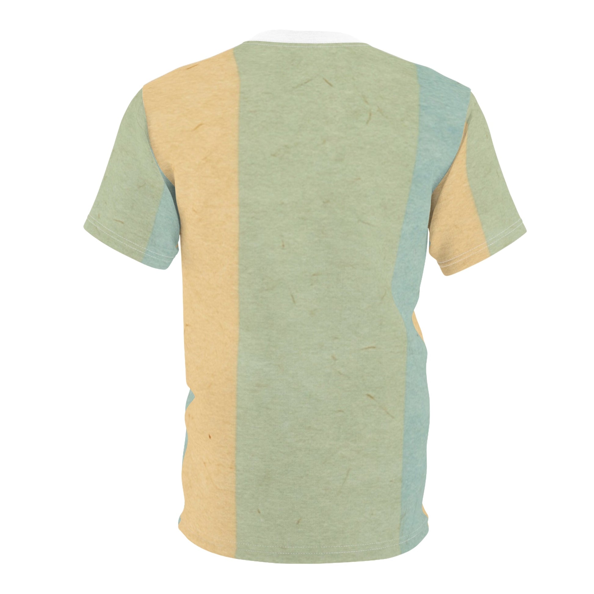 Pastel Vertical Stripe T-Shirt, Artsulli - Art is Long, Life is Short, All Over Prints, , , , , , , 