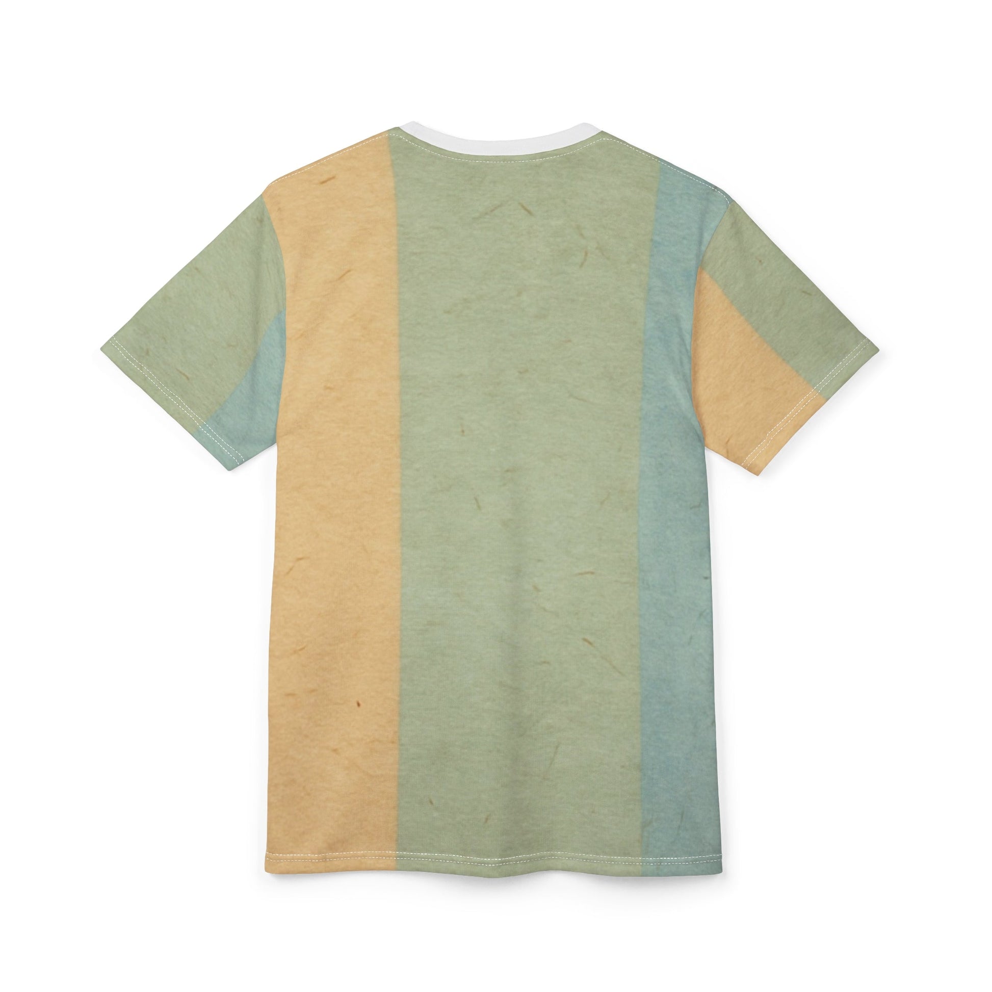 Pastel Vertical Stripe T-Shirt, Artsulli - Art is Long, Life is Short, All Over Prints, , , , , , , 