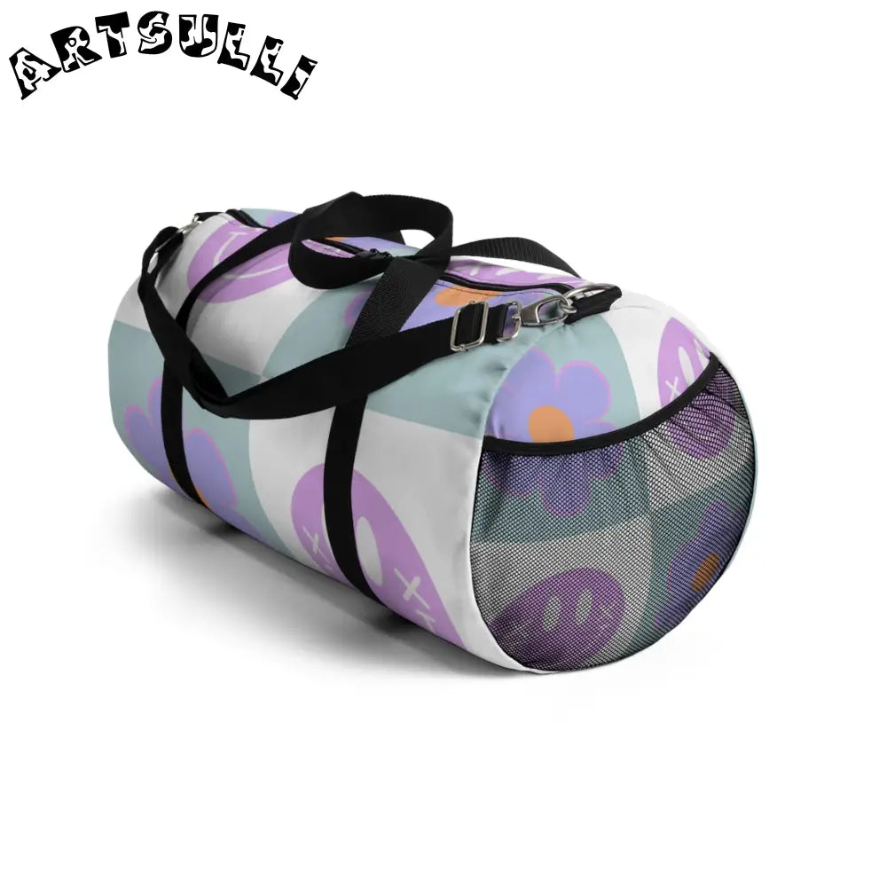 JAKKOUTTHEBXX Patterned Durable Duffel Bag 2025