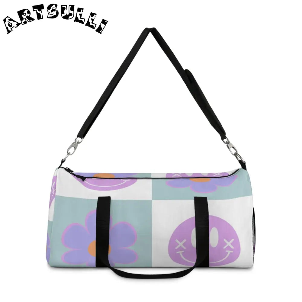 JAKKOUTTHEBXX Patterned Durable Duffel Bag 2025
