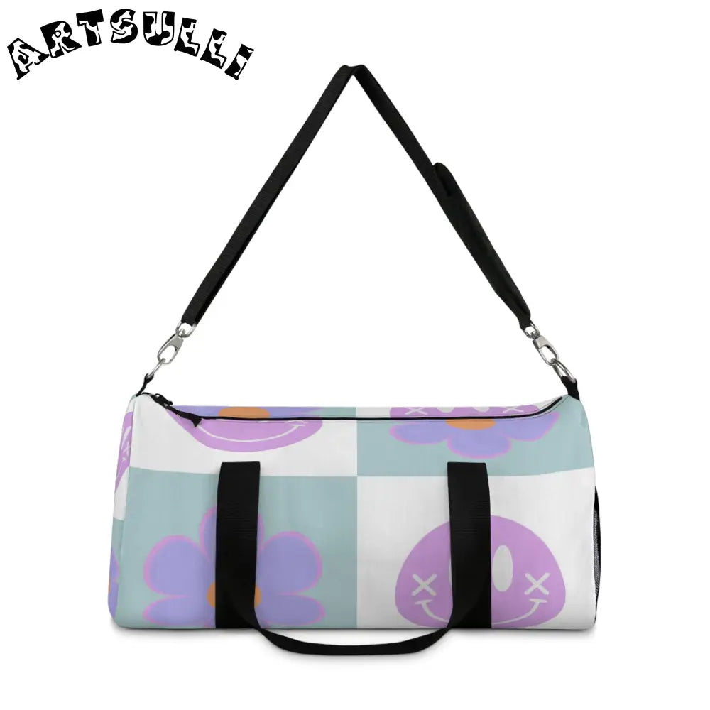 JAKKOUTTHEBXX Patterned Durable Duffel Bag 2025