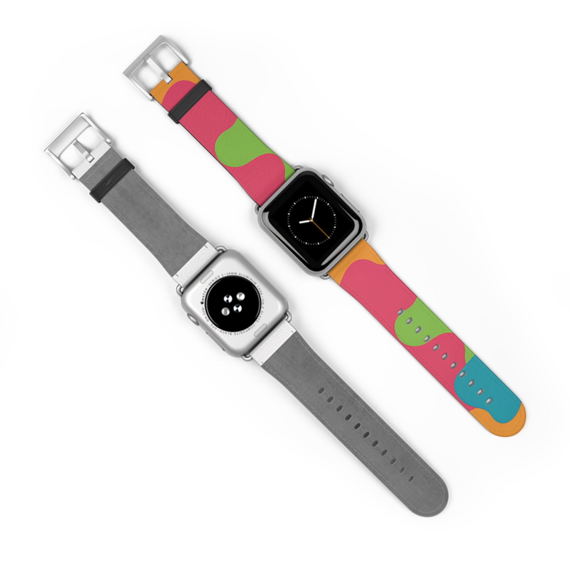 Patterned Faux Leather Apple Watch Band, Artsulli - Art is Long, Life is Short, Accessories, , , , , , , 