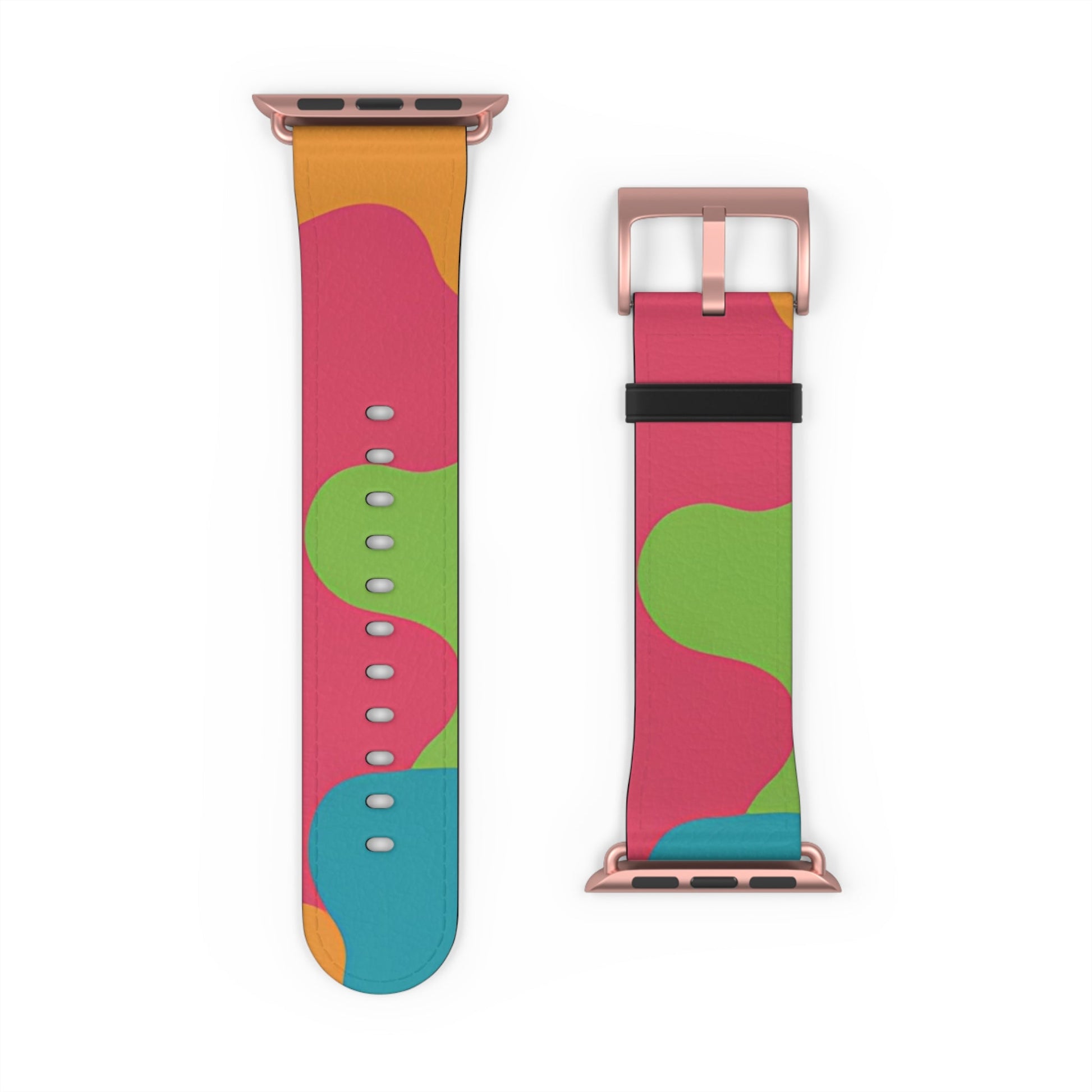 Patterned Faux Leather Apple Watch Band, Artsulli - Art is Long, Life is Short, Accessories, , , , , , , 