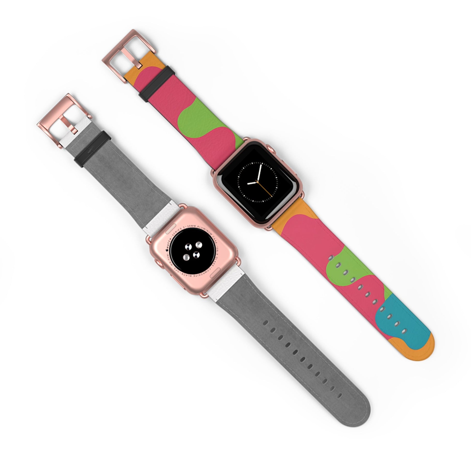 Patterned Faux Leather Apple Watch Band, Artsulli - Art is Long, Life is Short, Accessories, , , , , , , 