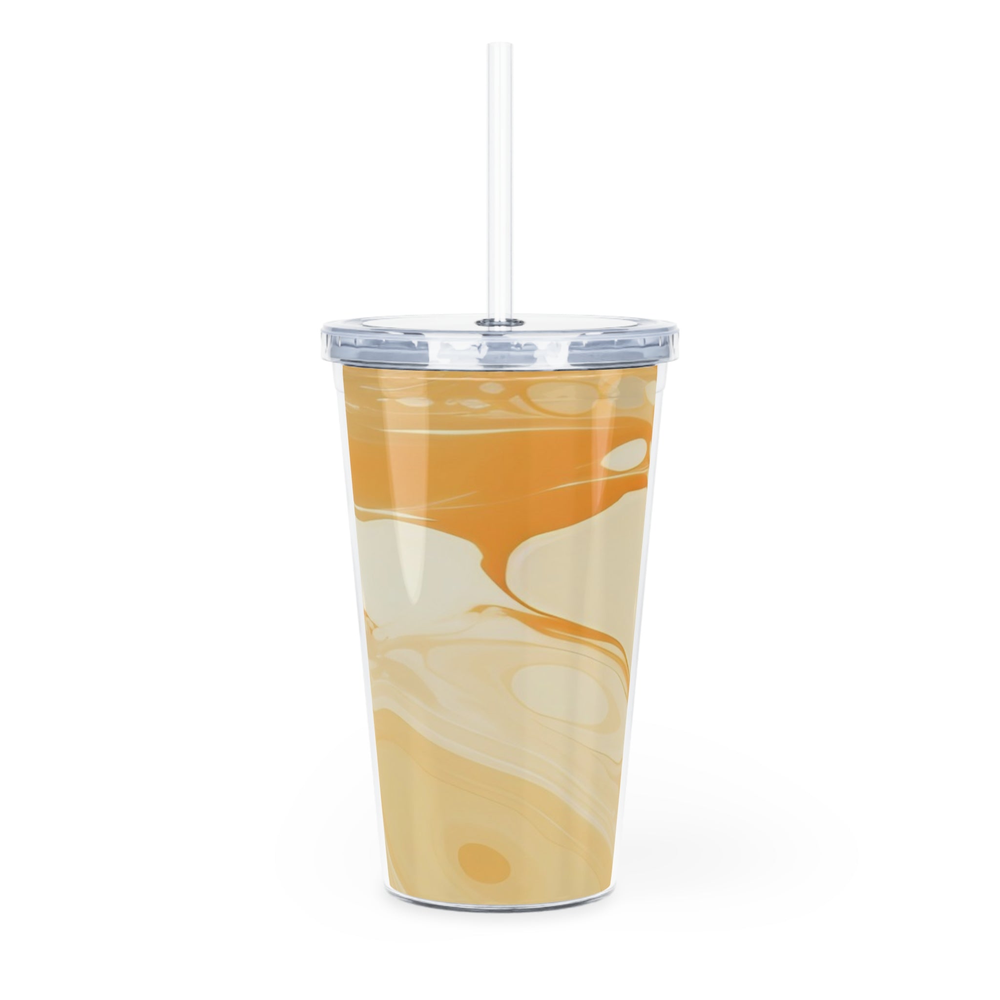 Personalized Caramel Swirl Plastic Tumbler, Artsulli - Art is Long, Life is Short, Mug, , , , , , , 