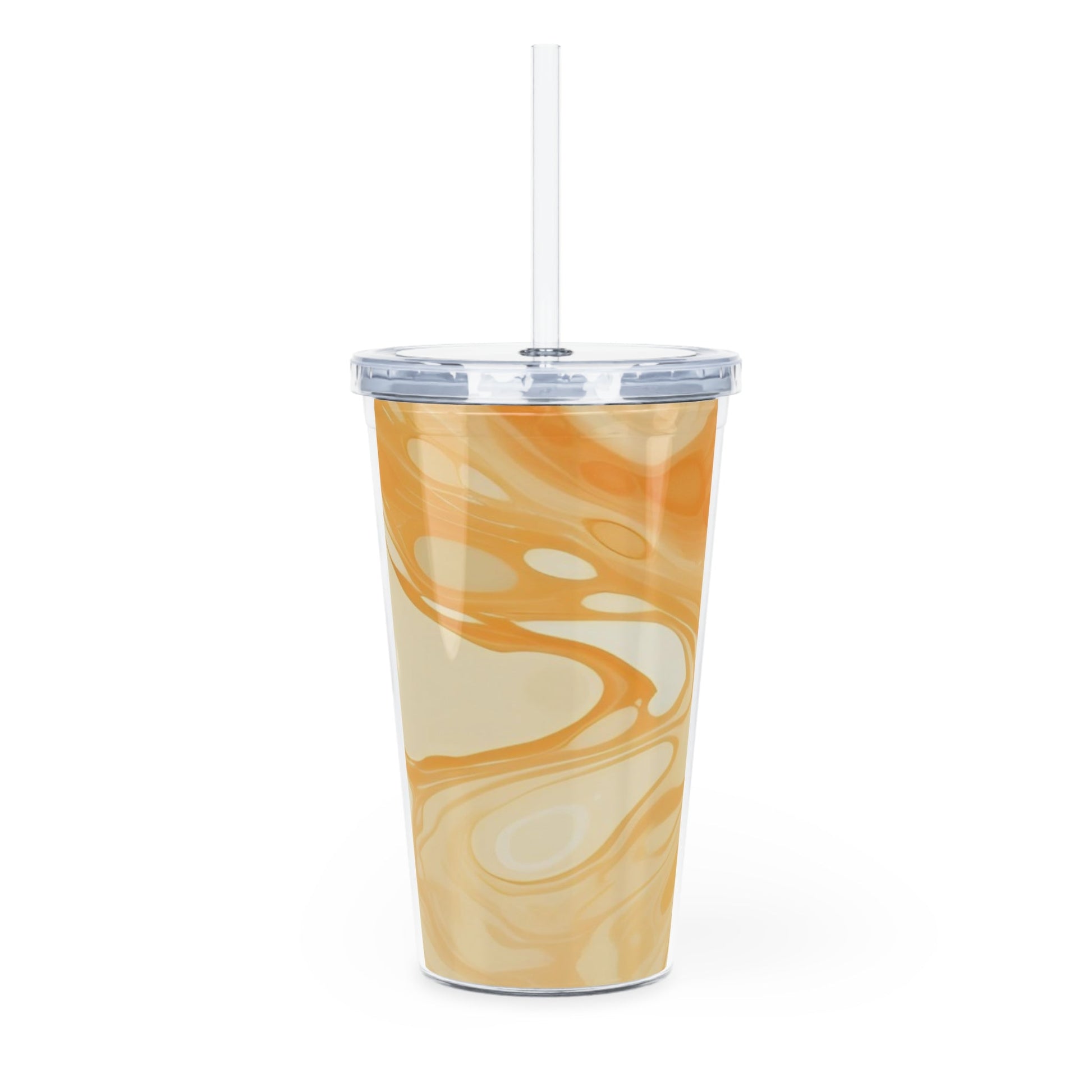 Personalized Caramel Swirl Plastic Tumbler, Artsulli - Art is Long, Life is Short, Mug, , , , , , , 