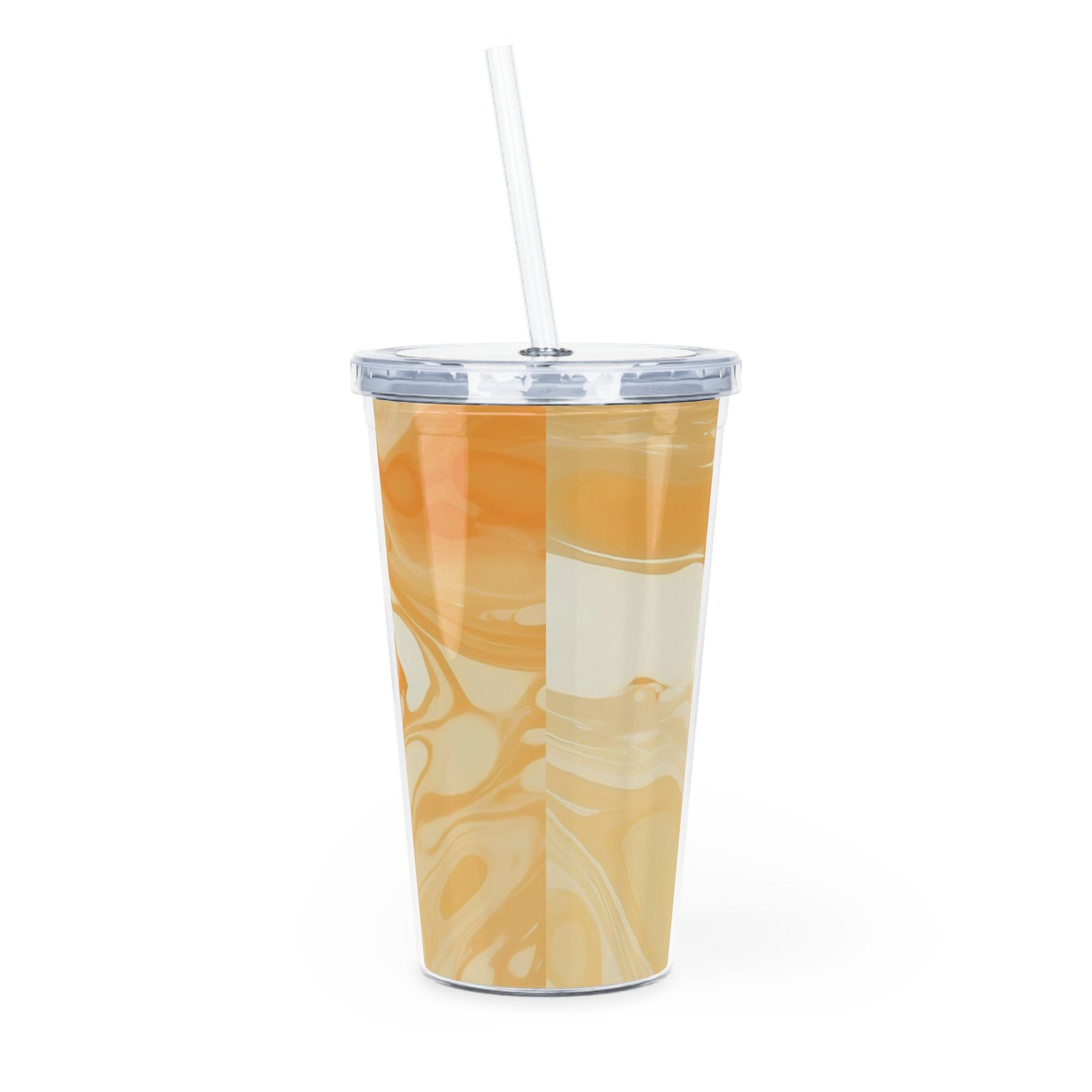 Personalized Caramel Swirl Plastic Tumbler, Artsulli - Art is Long, Life is Short, Mug, , , , , , , 