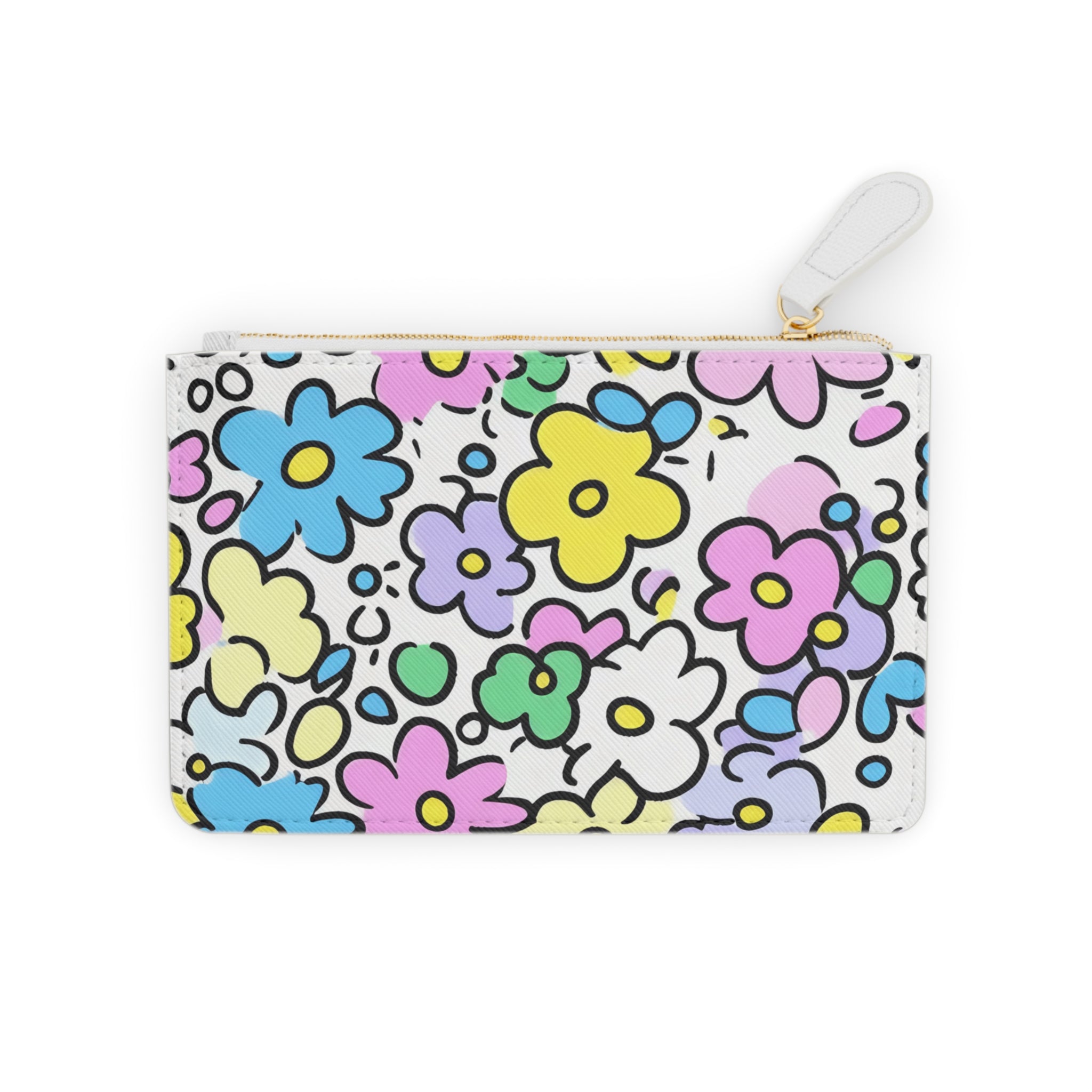 Printify Personalized Colorful Floral Clutch Bag 2025