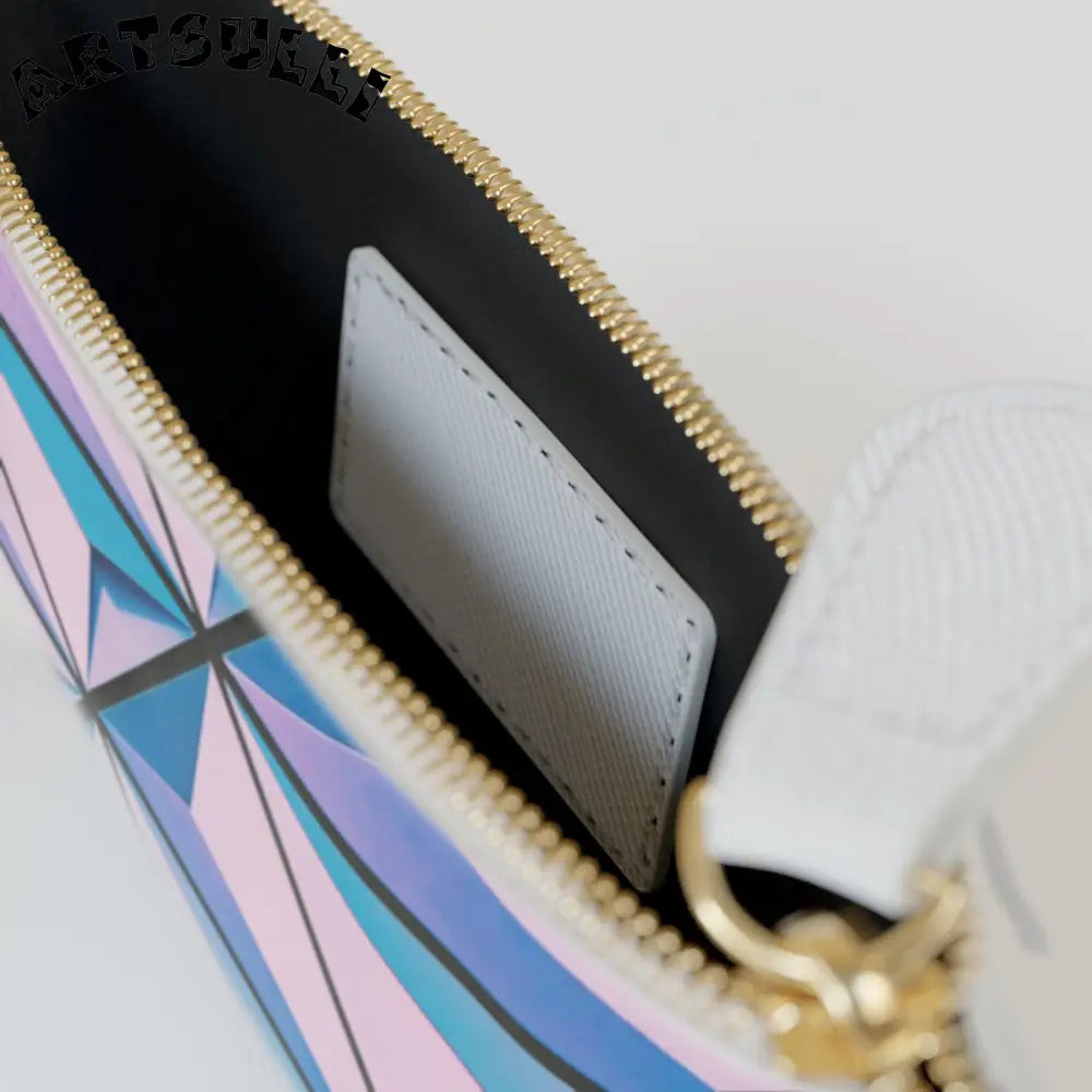 Personalized Geometric Clutch Bag, Artsulli - Art is Long, Life is Short, Bags, , , , , , , 