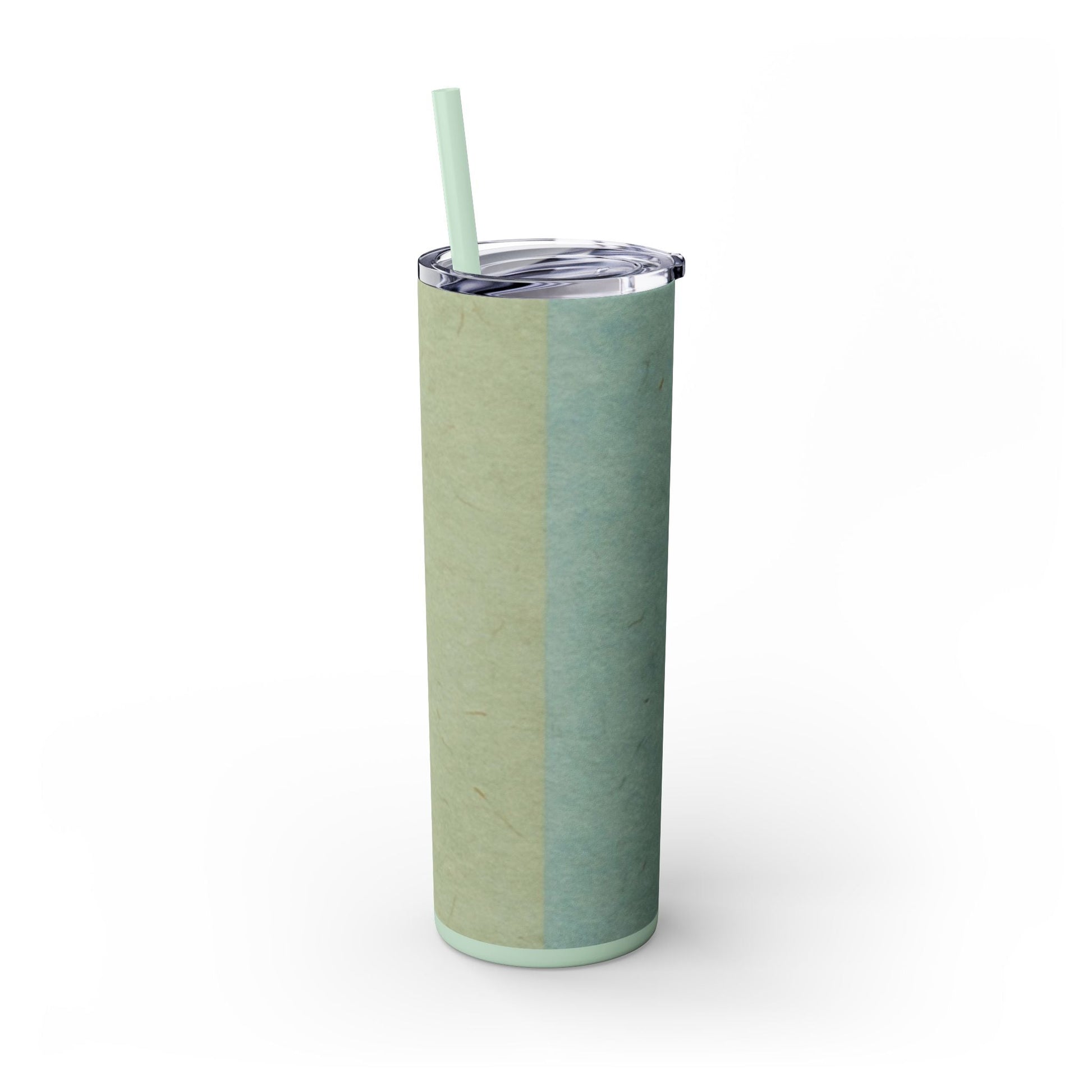 Personalized Maars Green Ombre Skinny Tumbler, Artsulli - Art is Long, Life is Short, Mug, , , , , , , 