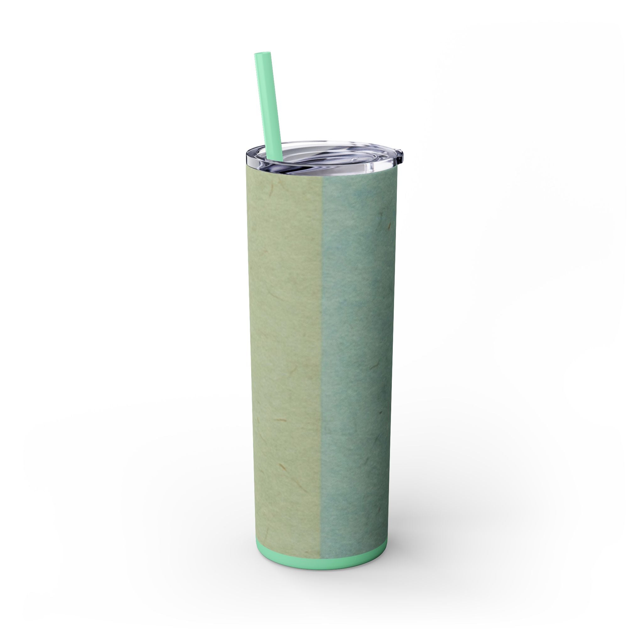 Personalized Maars Green Ombre Skinny Tumbler, Artsulli - Art is Long, Life is Short, Mug, , , , , , , 