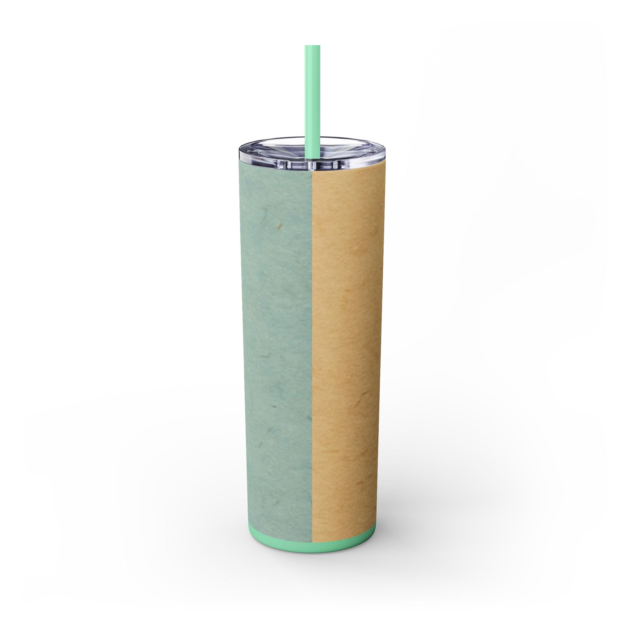 Personalized Maars Green Ombre Skinny Tumbler, Artsulli - Art is Long, Life is Short, Mug, , , , , , , 