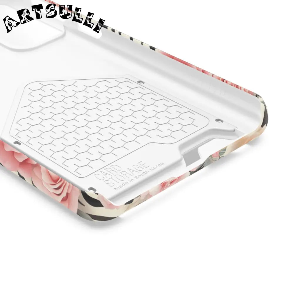 JAKKOUTTHEBXX Pink Floral Zebra Stripe Phone Case 2025