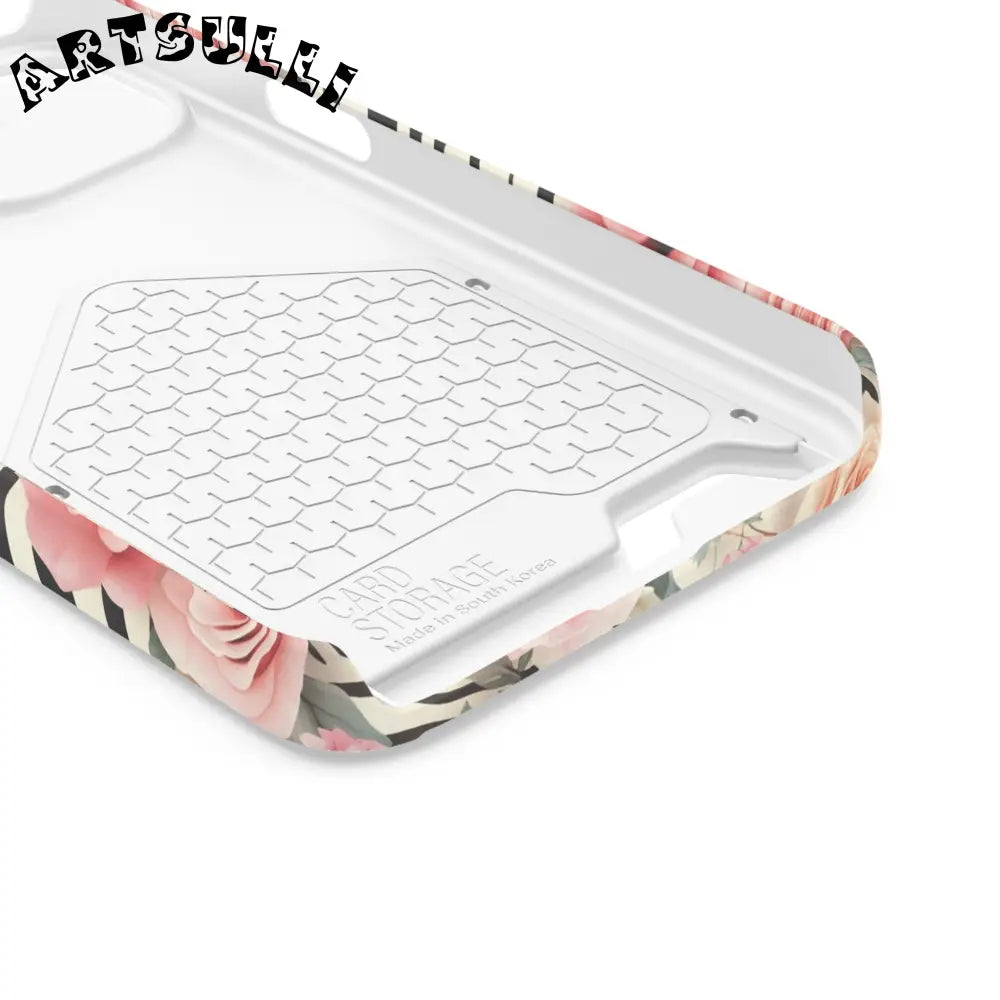 JAKKOUTTHEBXX Pink Floral Zebra Stripe Phone Case 2025