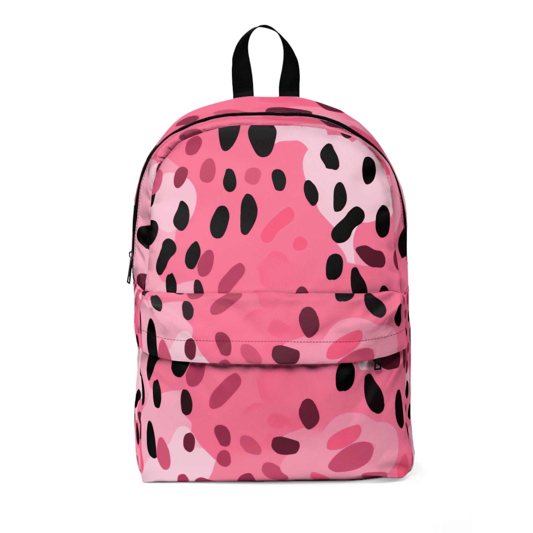 Pink Abstract Spot Backpack, Artsulli - Art is Long, Life is Short, Bags, Size, One size, , , , , 32579380133759025049