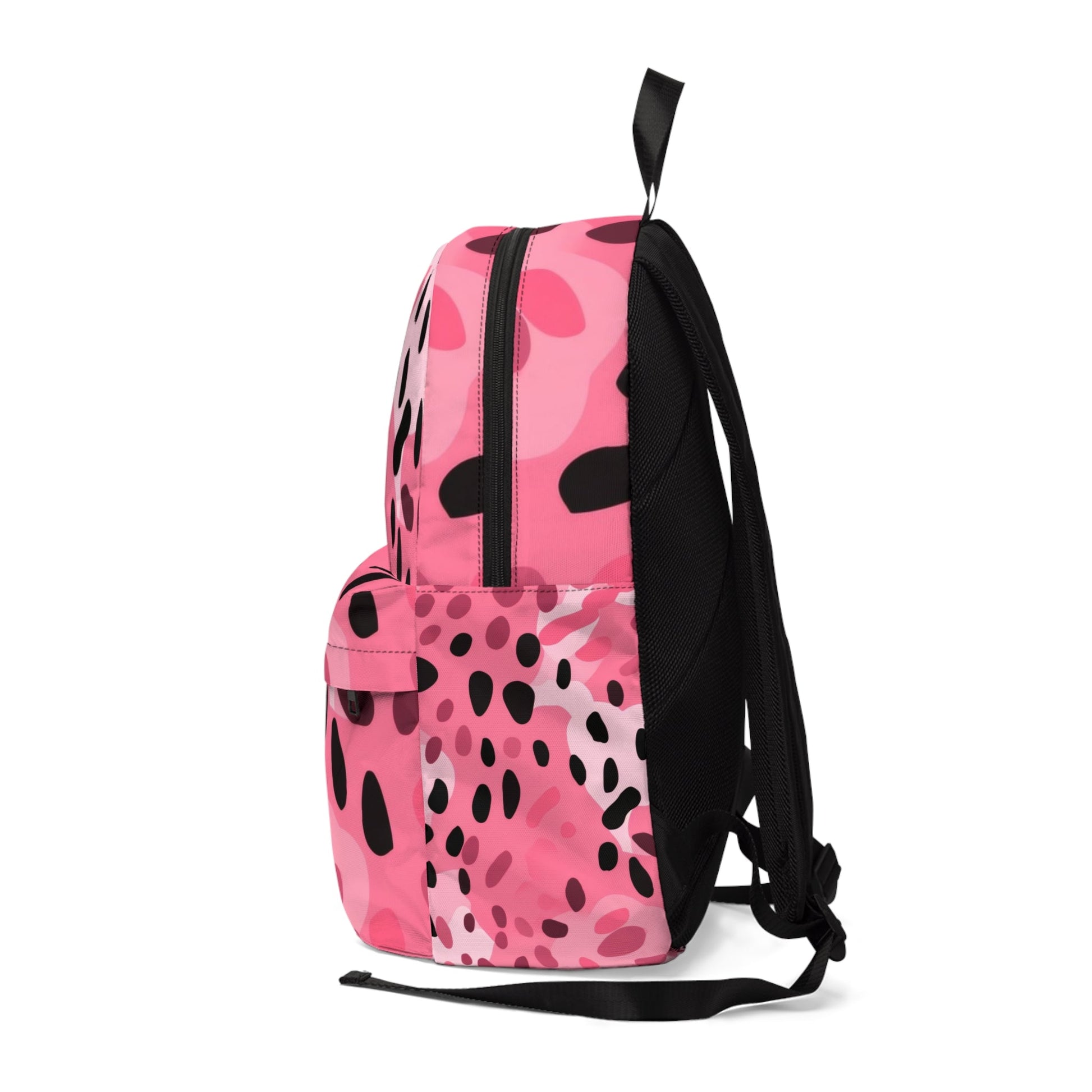 Pink Abstract Spot Backpack, Artsulli - Art is Long, Life is Short, Bags, , , , , , , 
