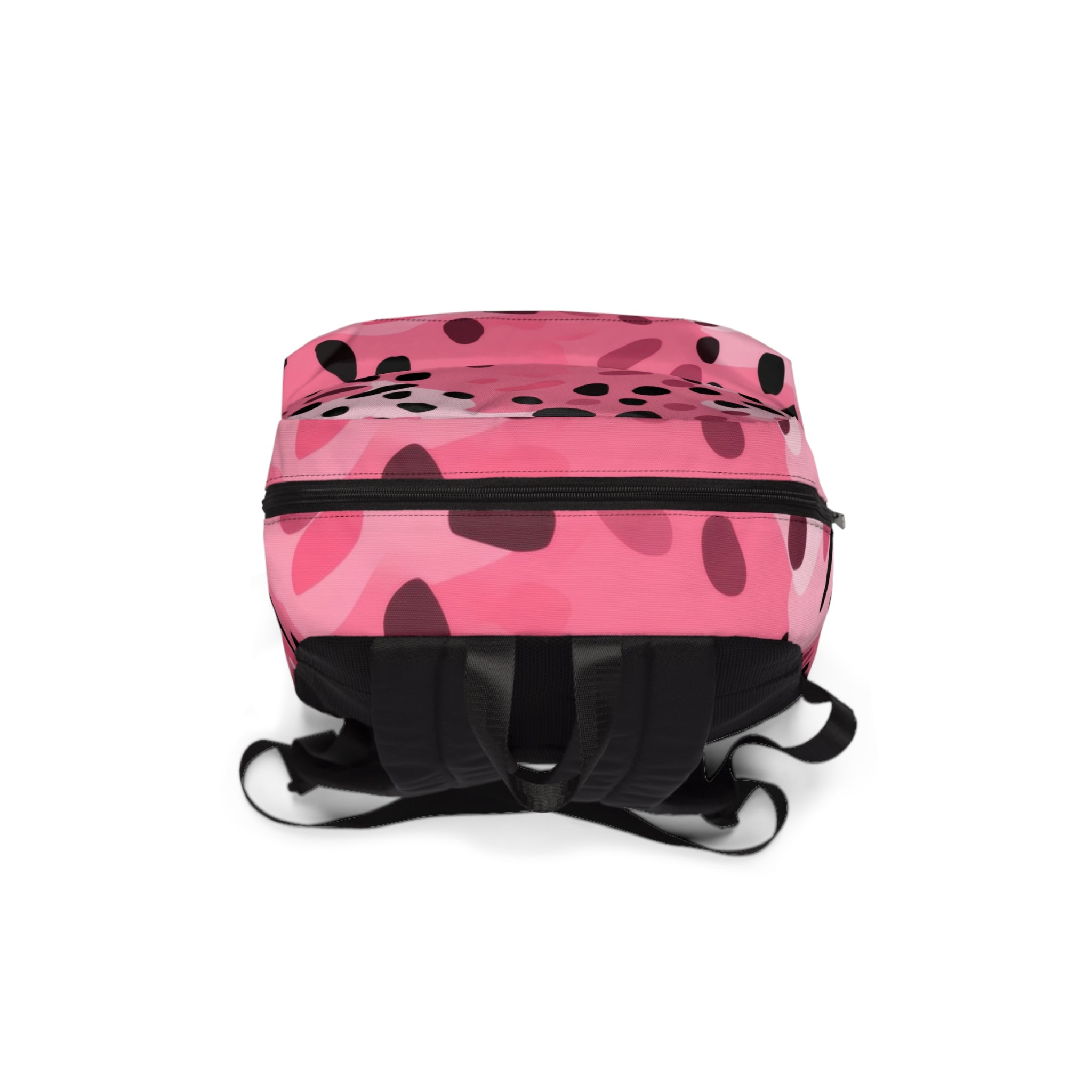 Pink Abstract Spot Backpack, Artsulli - Art is Long, Life is Short, Bags, , , , , , , 