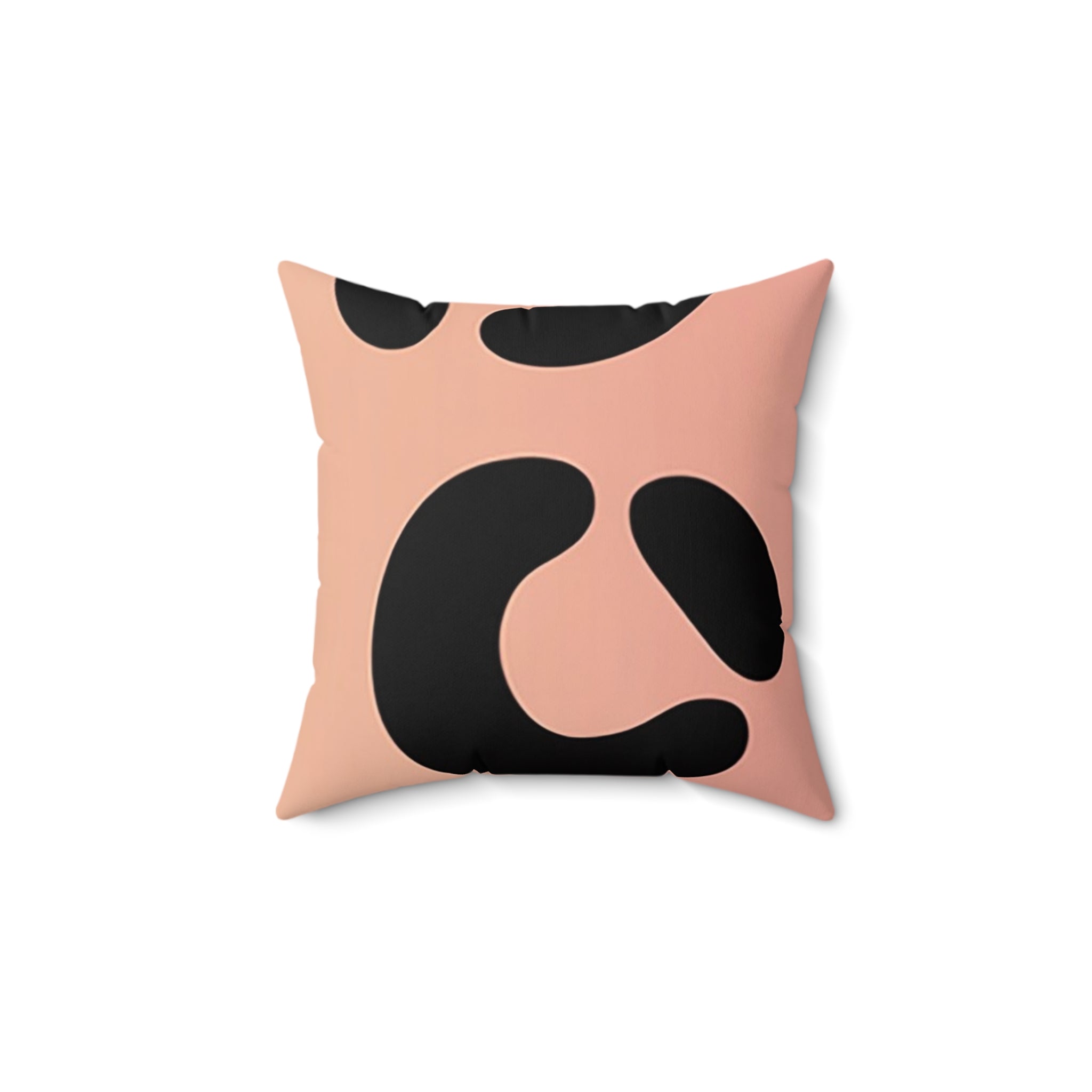 Pink and Black Abstract Throw Pillow, Artsulli - Art is Long, Life is Short, Home Decor, Size, 14" × 14", , , , , 40868842091546329391