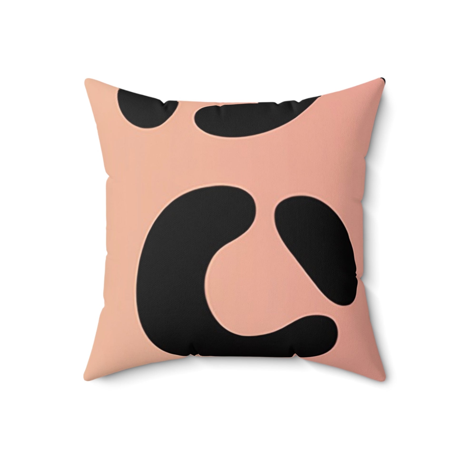Pink and Black Abstract Throw Pillow, Artsulli - Art is Long, Life is Short, Home Decor, Size, 18" × 18", , , , , 15437217277679156455