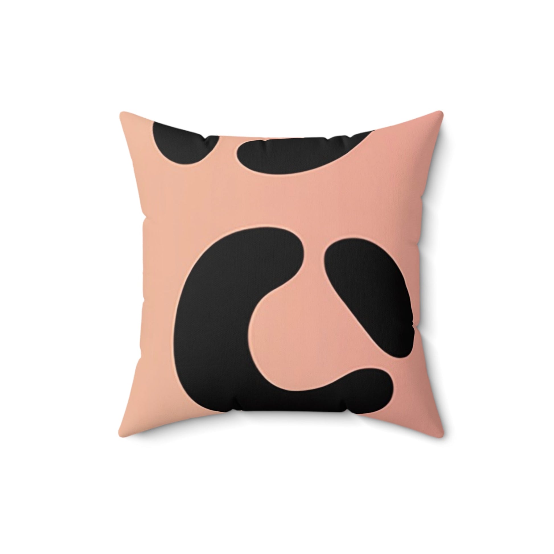 Pink and Black Abstract Throw Pillow, Artsulli - Art is Long, Life is Short, Home Decor, Size, 16" × 16", , , , , 67452695036706306051