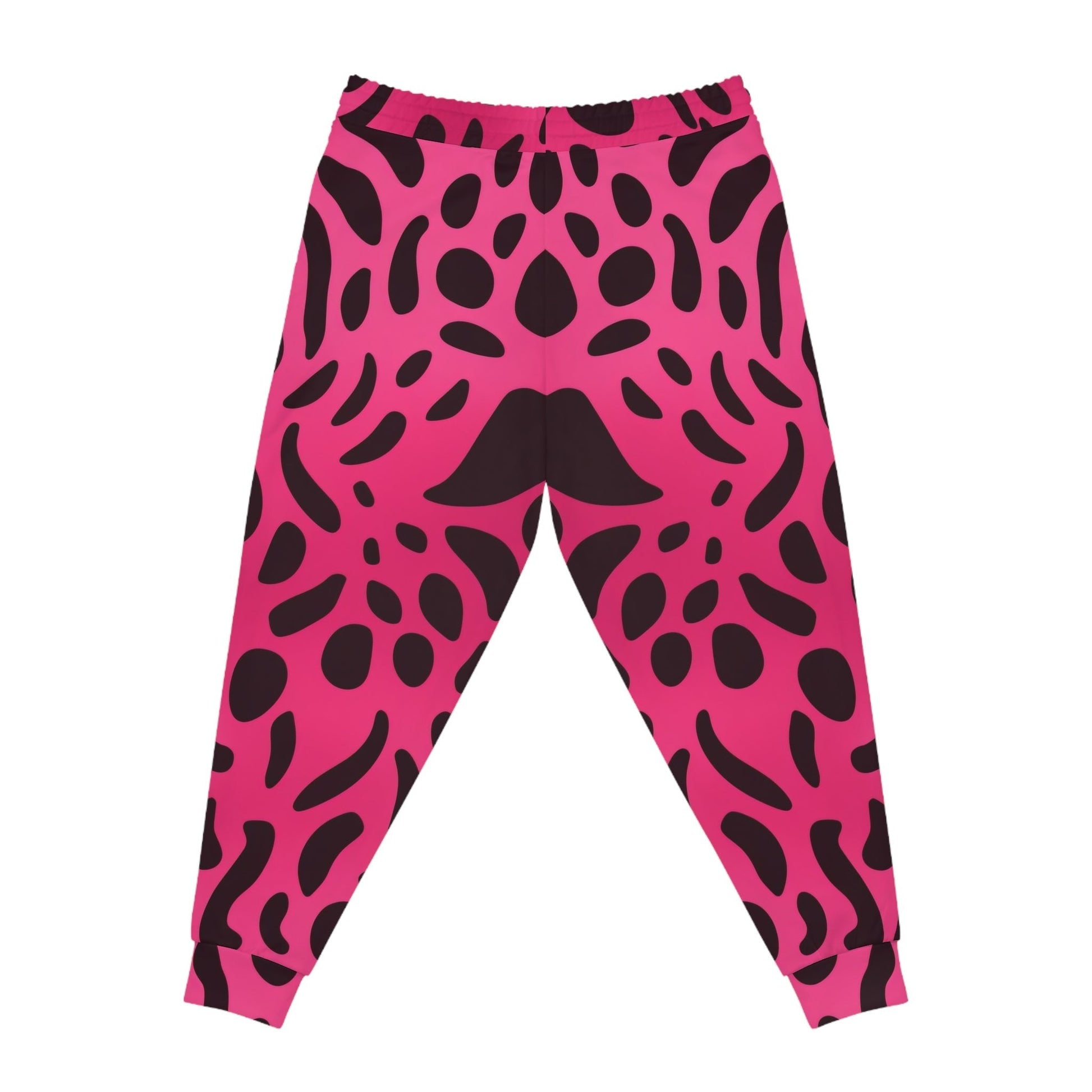 Pink and Black Leopard Print Joggers, Artsulli - Art is Long, Life is Short, All Over Prints, , , , , , , 