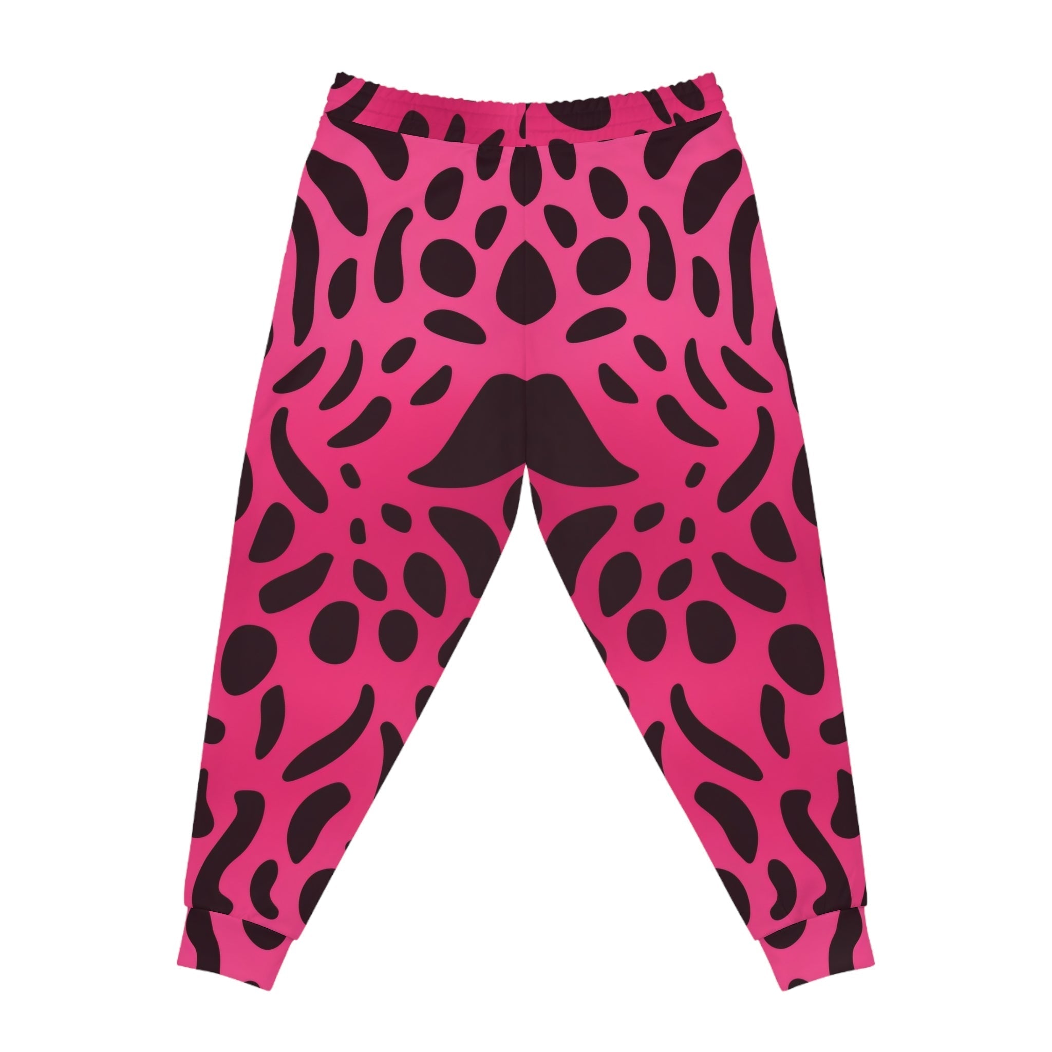 Pink and Black Leopard Print Joggers, Artsulli - Art is Long, Life is Short, All Over Prints, , , , , , , 