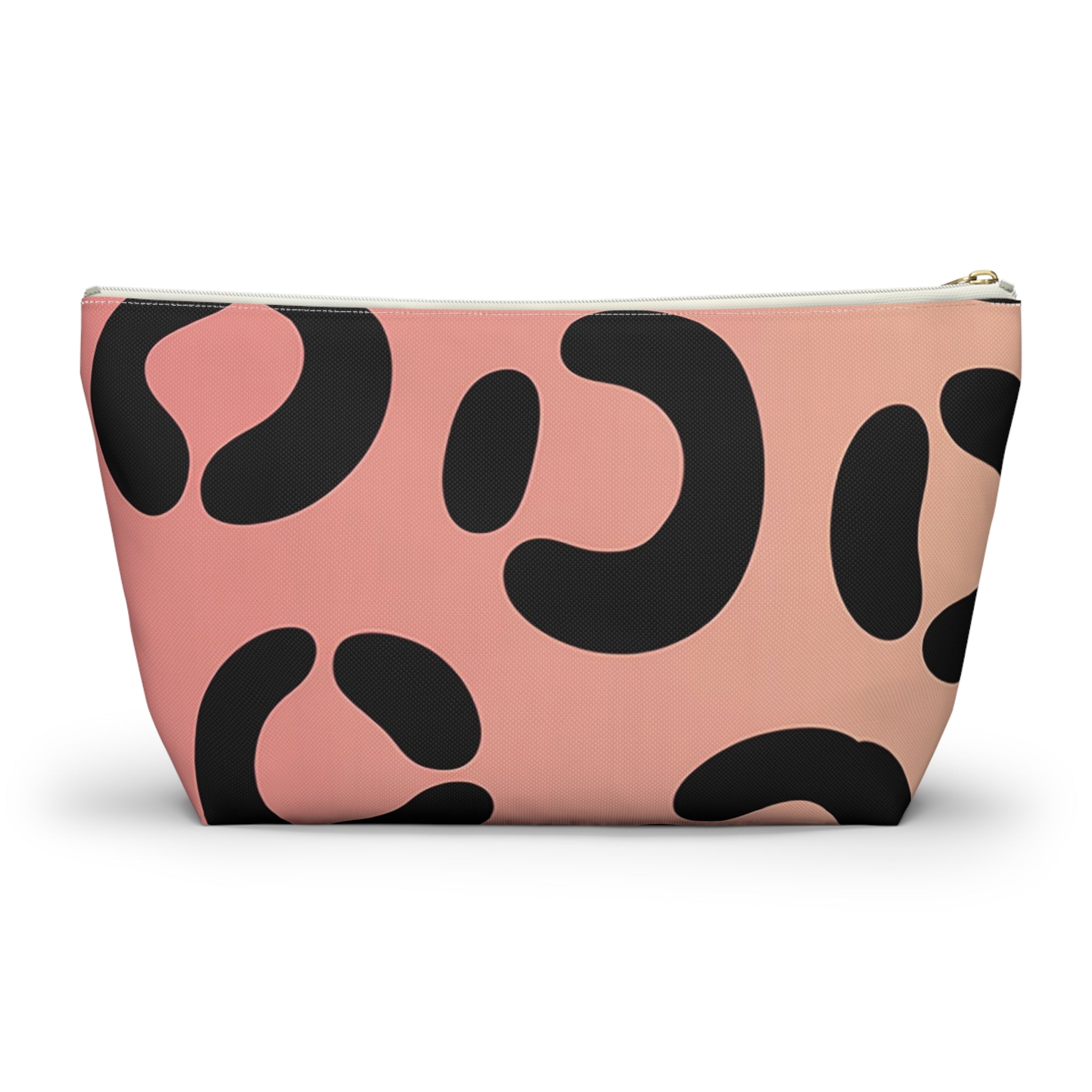 Pink and Black Spotted Makeup Bag, Artsulli - Art is Long, Life is Short, Bags, , , , , , , 