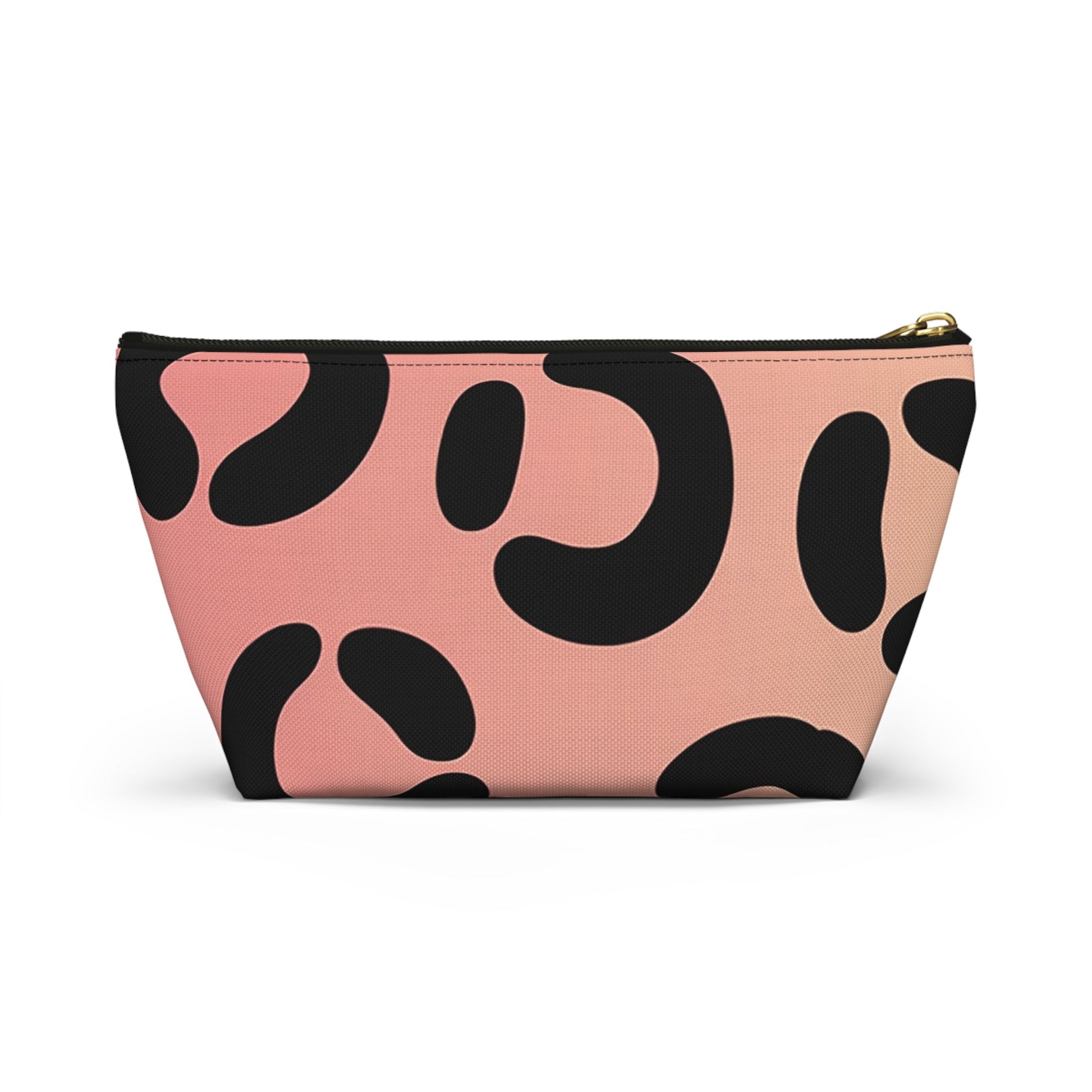 Pink and Black Spotted Makeup Bag, Artsulli - Art is Long, Life is Short, Bags, , , , , , , 