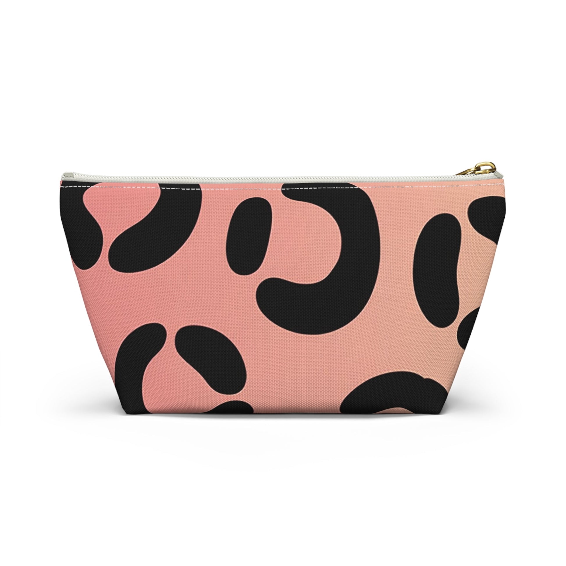 Pink and Black Spotted Makeup Bag, Artsulli - Art is Long, Life is Short, Bags, , , , , , , 