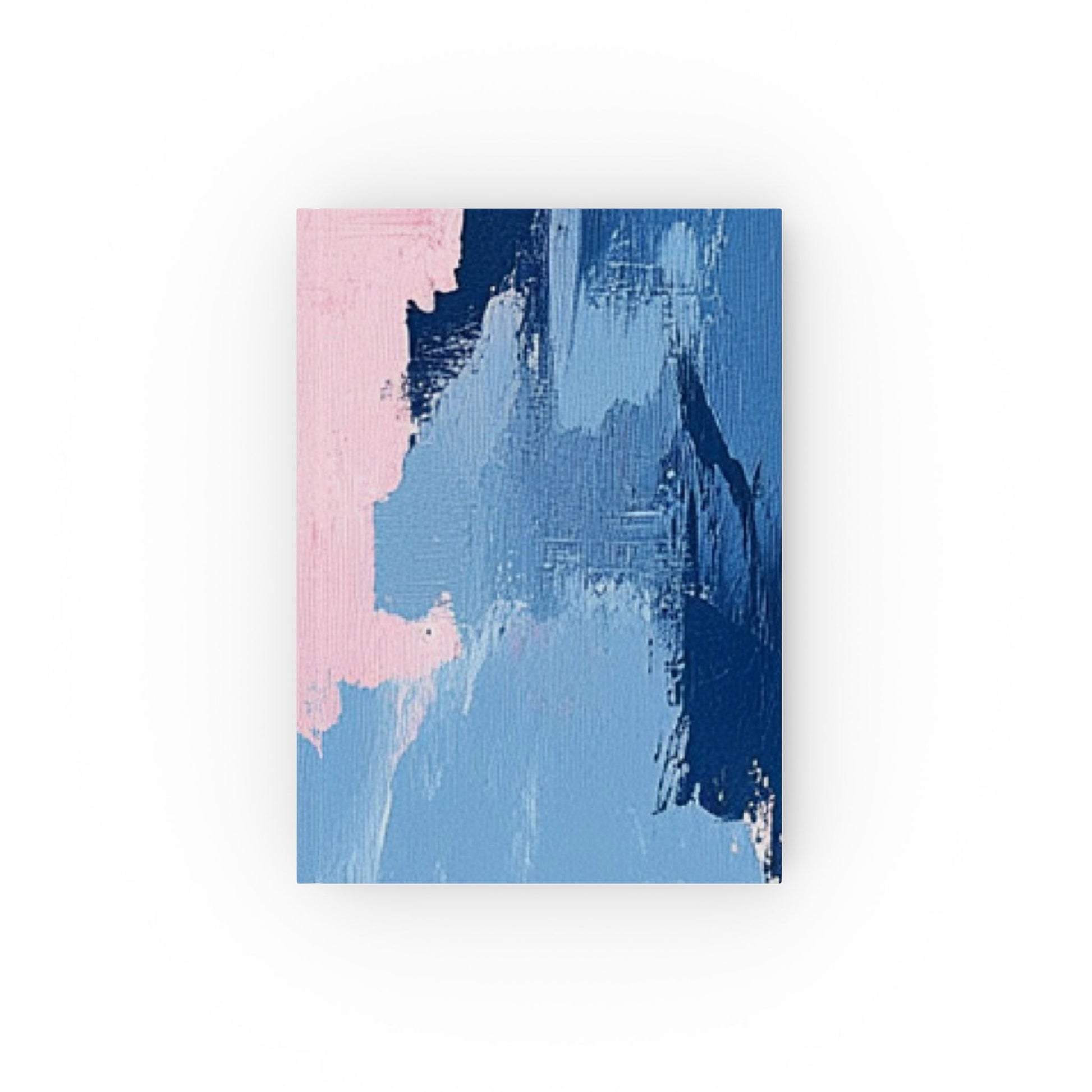 Pink and Blue Abstract Brushstroke Journal, Artsulli - Art is Long, Life is Short, Paper products, Paper, Blank, Size, 5.2" x 7.4", , , 30899889070667111217