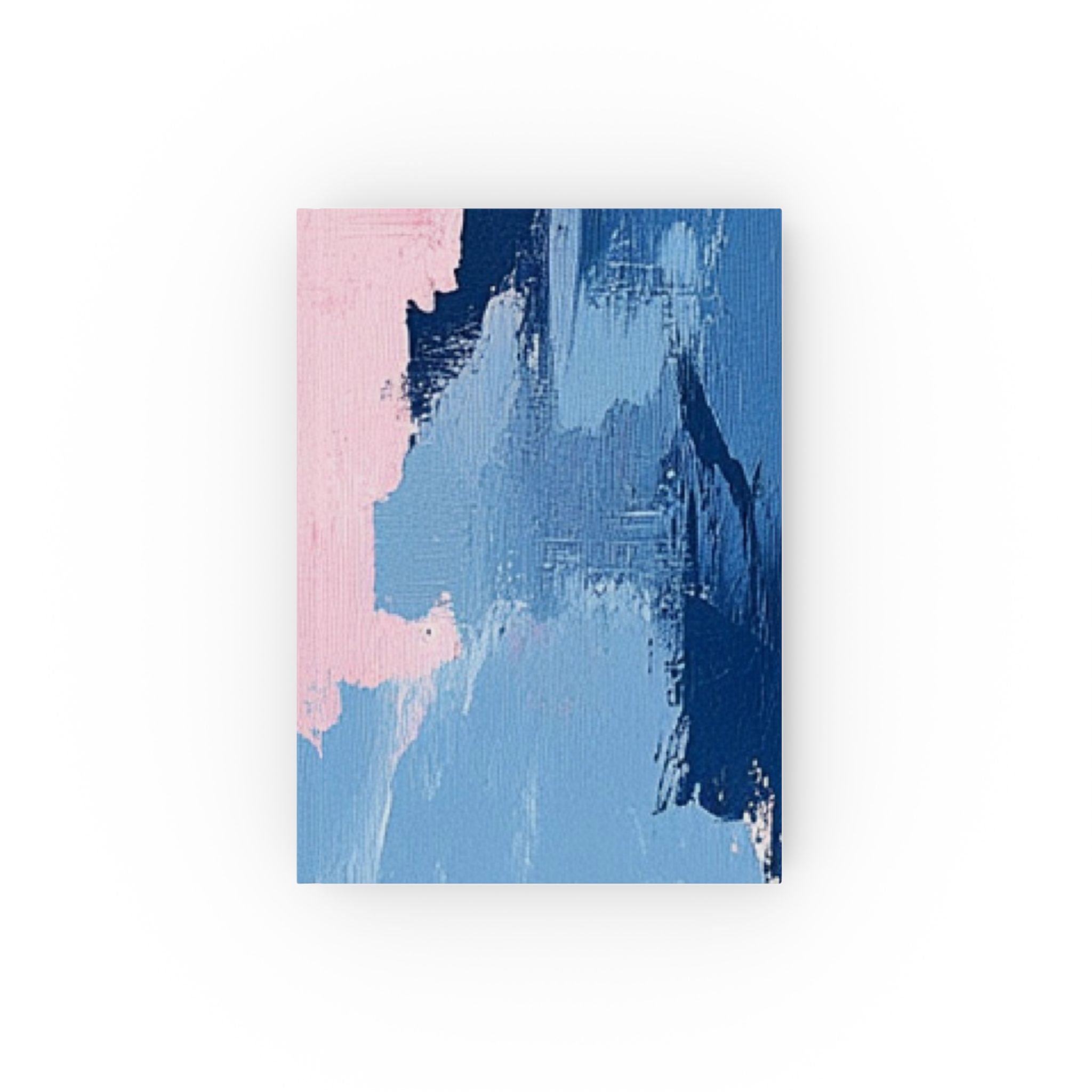 Pink and Blue Abstract Brushstroke Journal, Artsulli - Art is Long, Life is Short, Paper products, Paper, Blank, Size, 5.2" x 7.4", , , 30899889070667111217