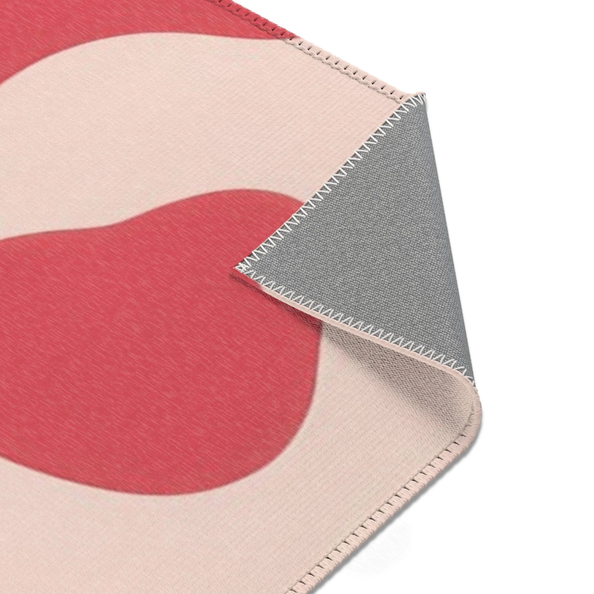 Pink and Cream Cow Print Area Rug, Artsulli - Art is Long, Life is Short, Home Decor, , , , , , , 