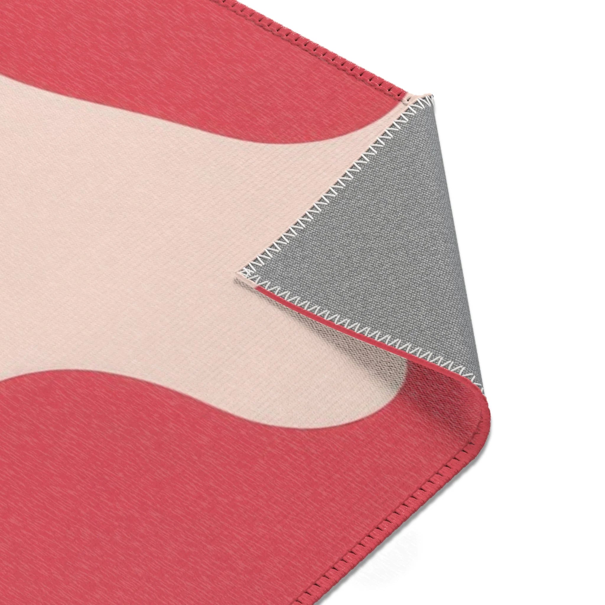 Pink and Cream Cow Print Area Rug, Artsulli - Art is Long, Life is Short, Home Decor, , , , , , , 