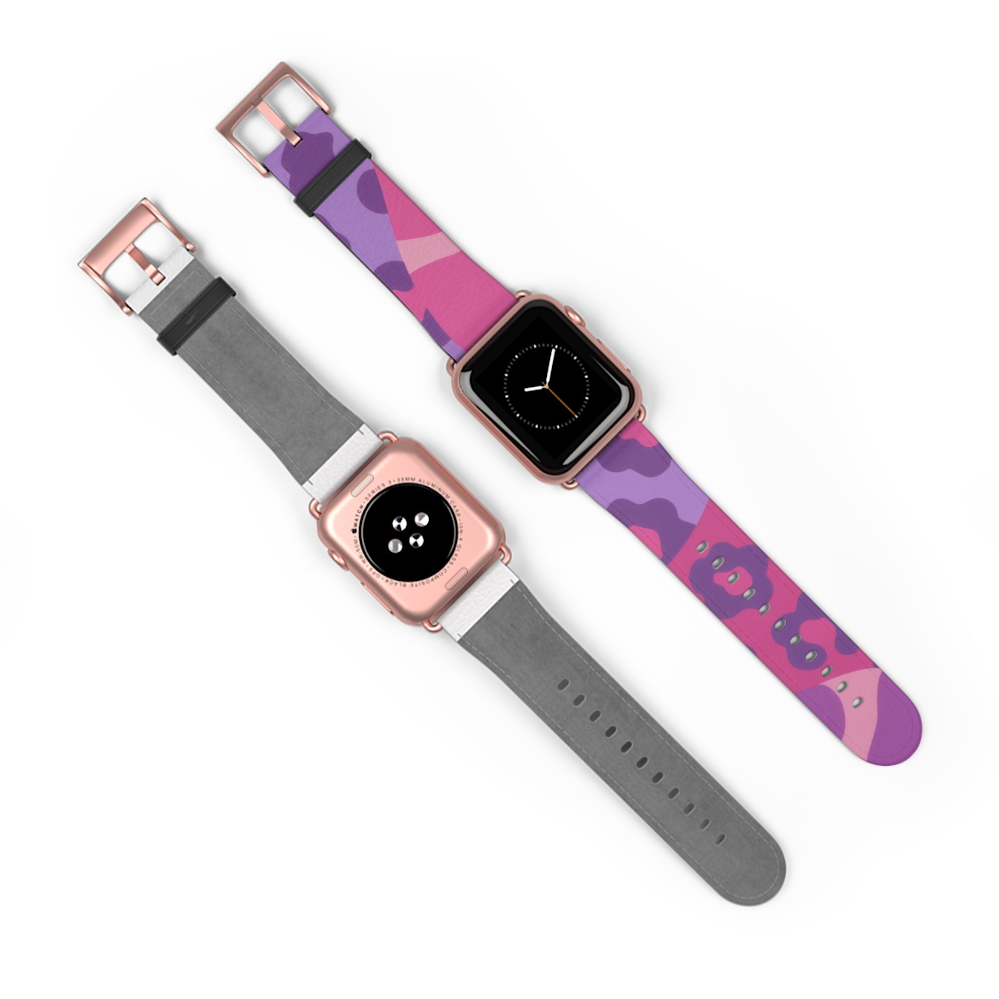 Pink and Purple Camouflage Apple Watch Band, Artsulli - Art is Long, Life is Short, Accessories, , , , , , , 