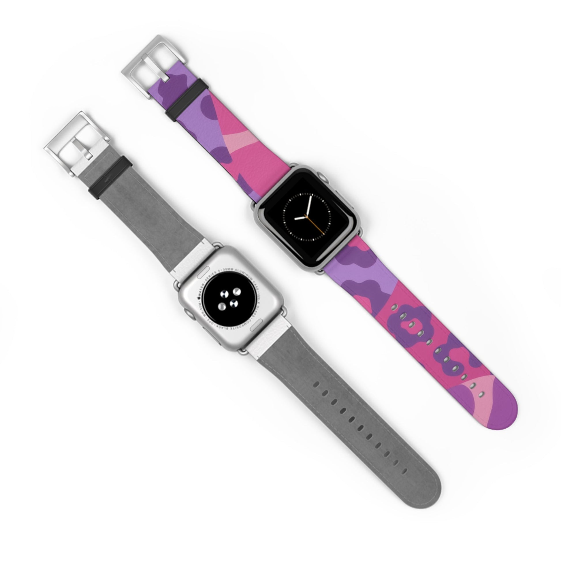 Pink and Purple Camouflage Apple Watch Band, Artsulli - Art is Long, Life is Short, Accessories, , , , , , , 