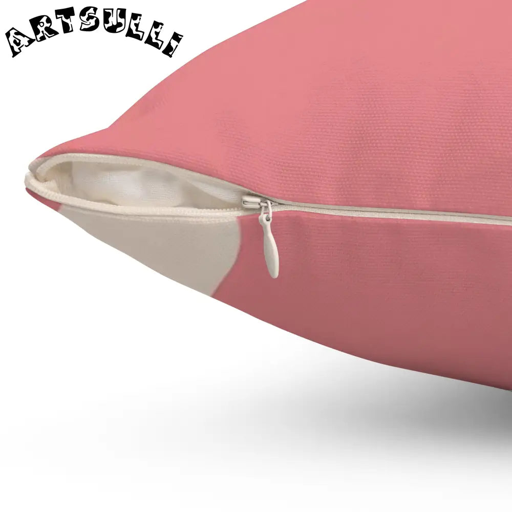 Pink and White Abstract Animal Throw Pillow, Artsulli - Art is Long, Life is Short, Home Decor, , , , , , , 