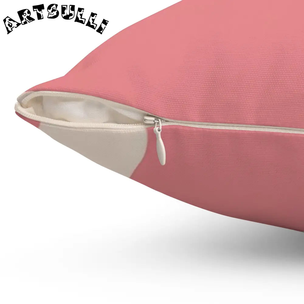 Pink and White Abstract Animal Throw Pillow, Artsulli - Art is Long, Life is Short, Home Decor, , , , , , , 