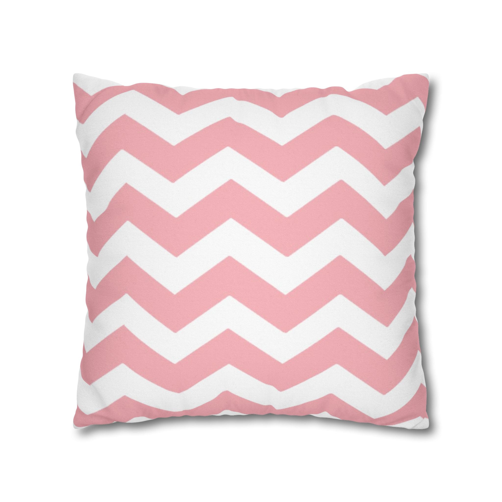 Pink and White Chevron Throw Pillow, Artsulli - Art is Long, Life is Short, Home Decor, , , , , , , 