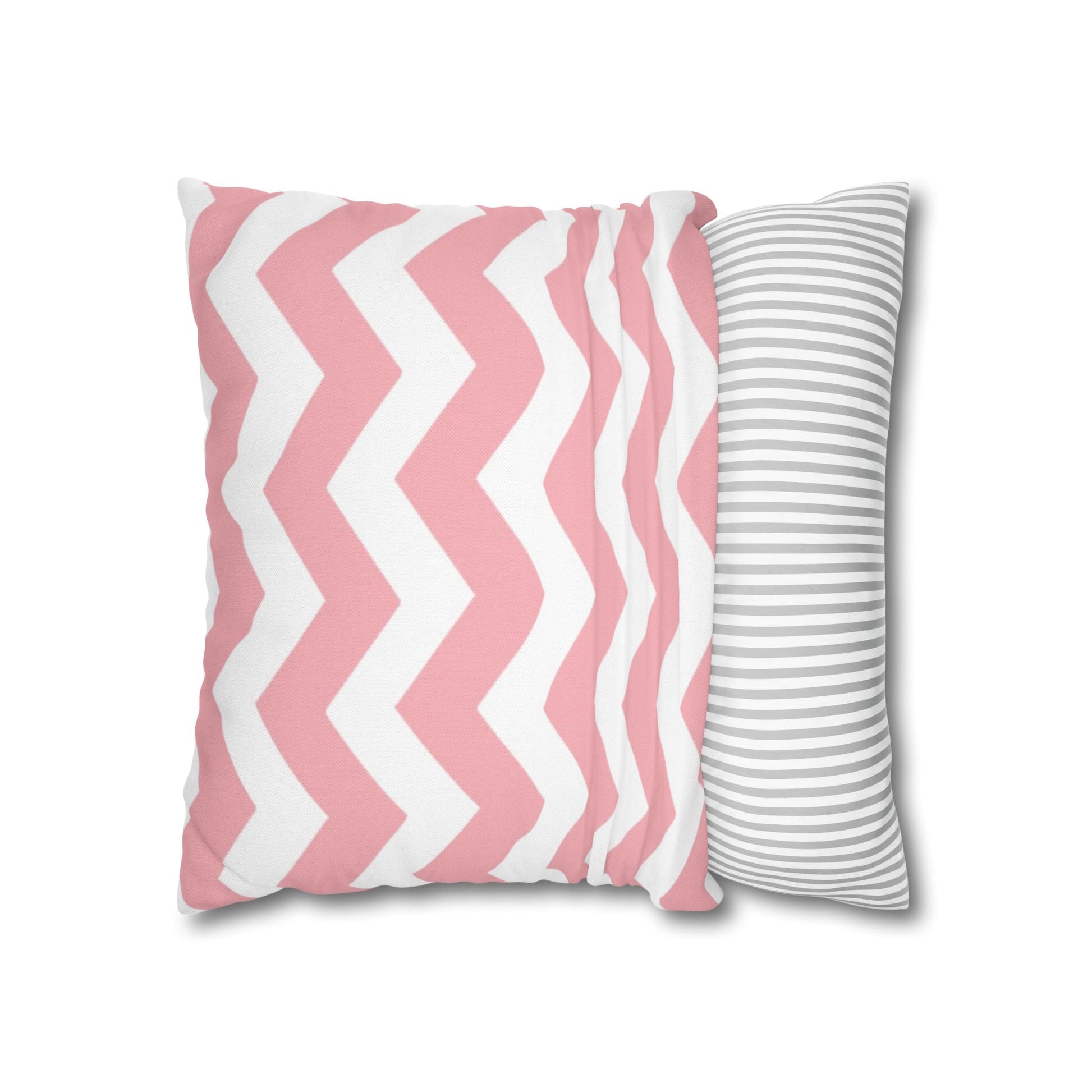 Pink and White Chevron Throw Pillow, Artsulli - Art is Long, Life is Short, Home Decor, , , , , , , 