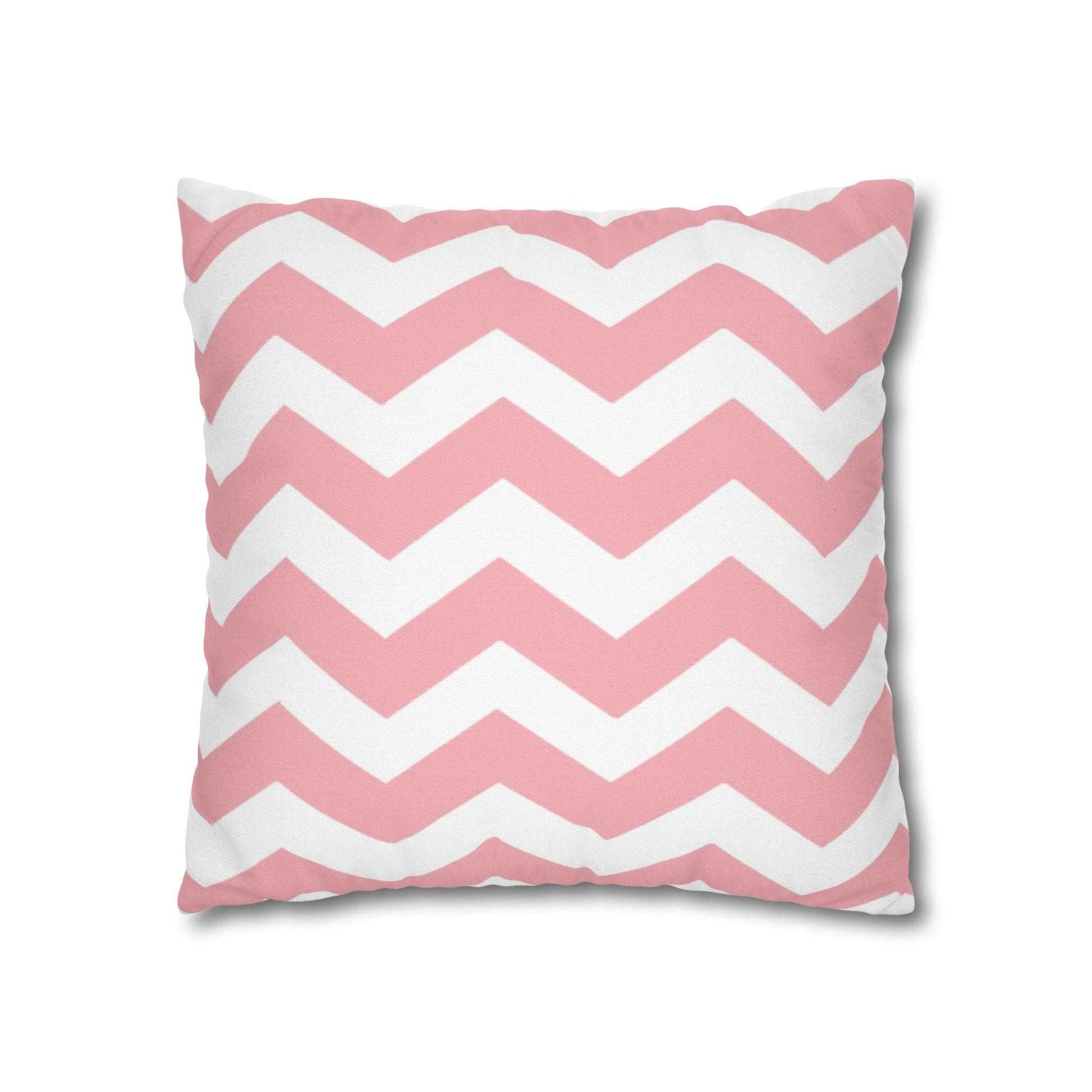 Pink and White Chevron Throw Pillow, Artsulli - Art is Long, Life is Short, Home Decor, , , , , , , 
