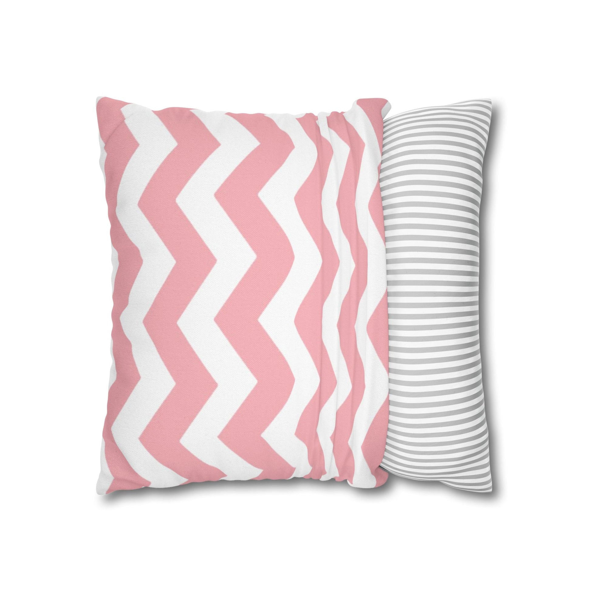 Pink and White Chevron Throw Pillow, Artsulli - Art is Long, Life is Short, Home Decor, , , , , , , 