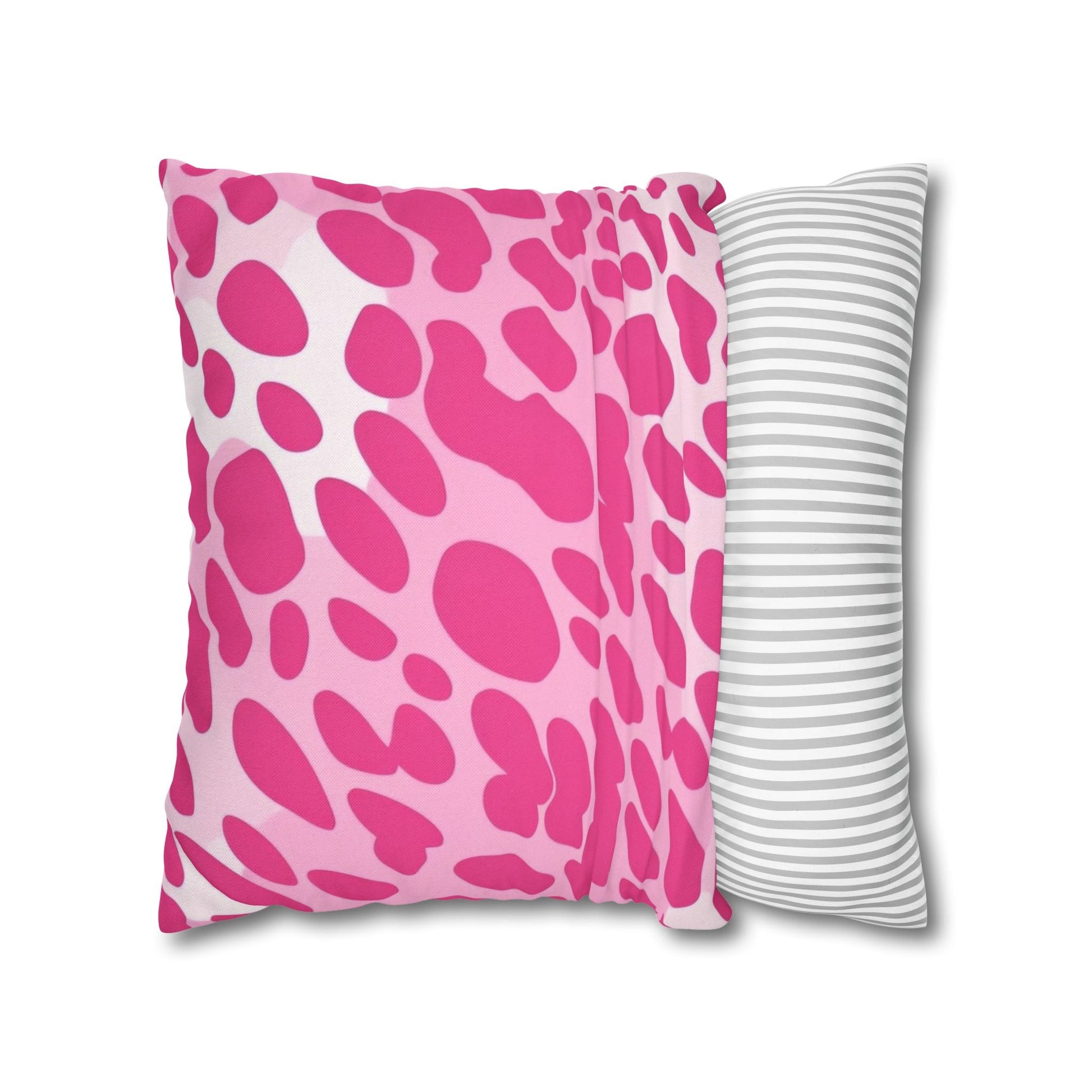 Pink and White Spotted Throw Pillow, Artsulli - Art is Long, Life is Short, Home Decor, , , , , , , 