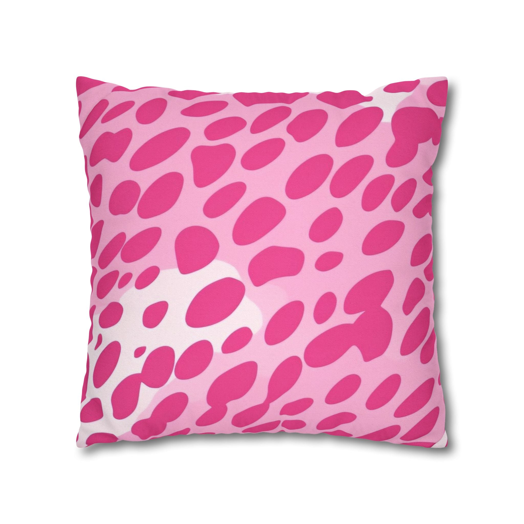 Pink and White Spotted Throw Pillow, Artsulli - Art is Long, Life is Short, Home Decor, , , , , , , 