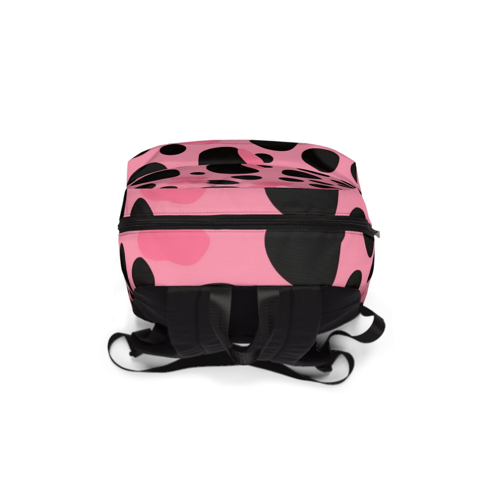 Pink Animal Print Backpack, Artsulli - Art is Long, Life is Short, Bags, , , , , , , 