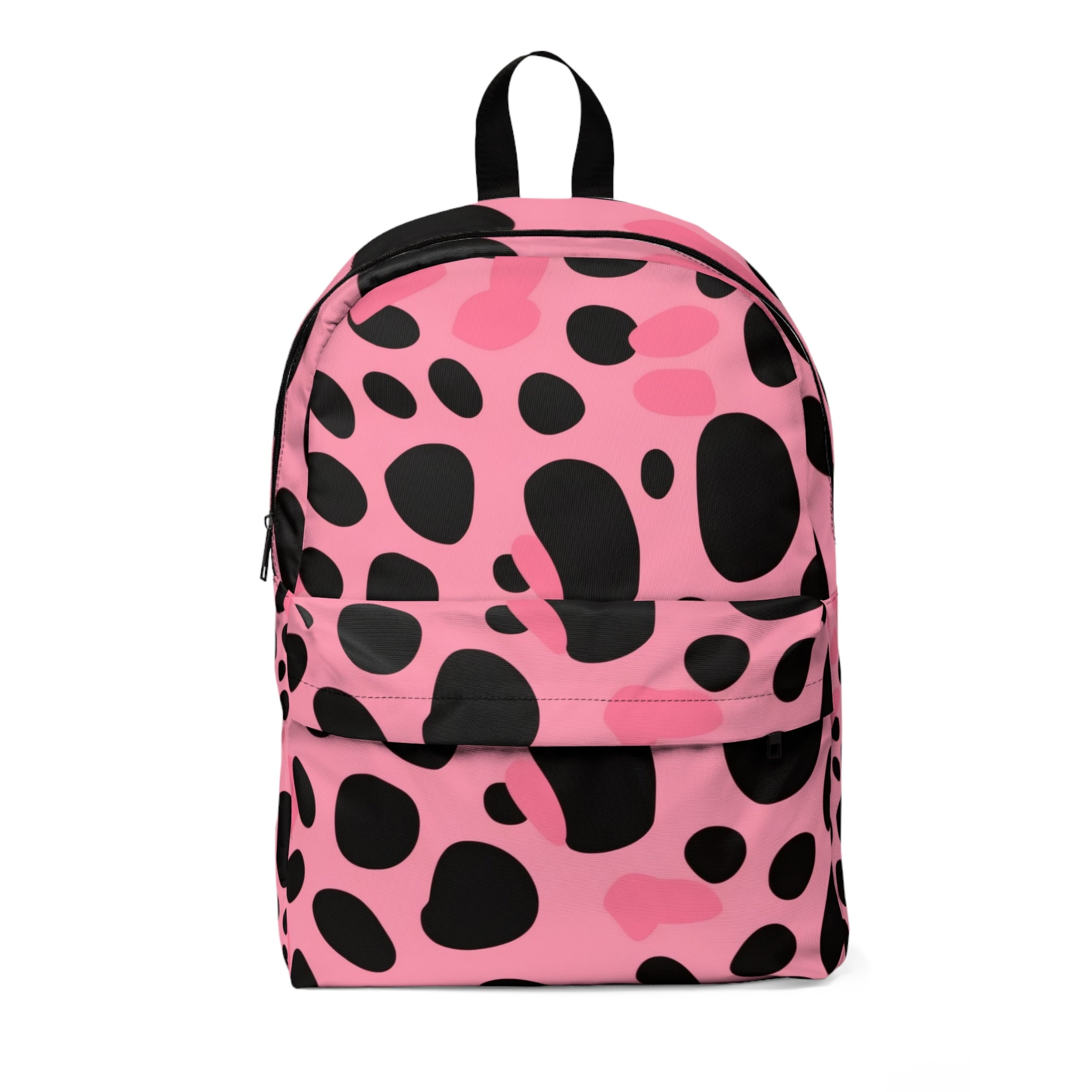 Printify Pink Animal Print Backpack 2025